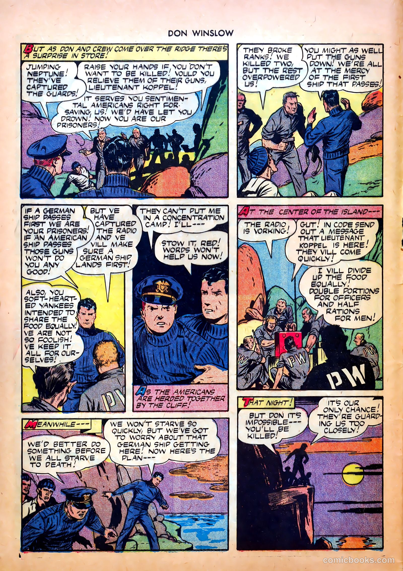 Don Winslow of the Navy #20 (1944) — page 8 of 36