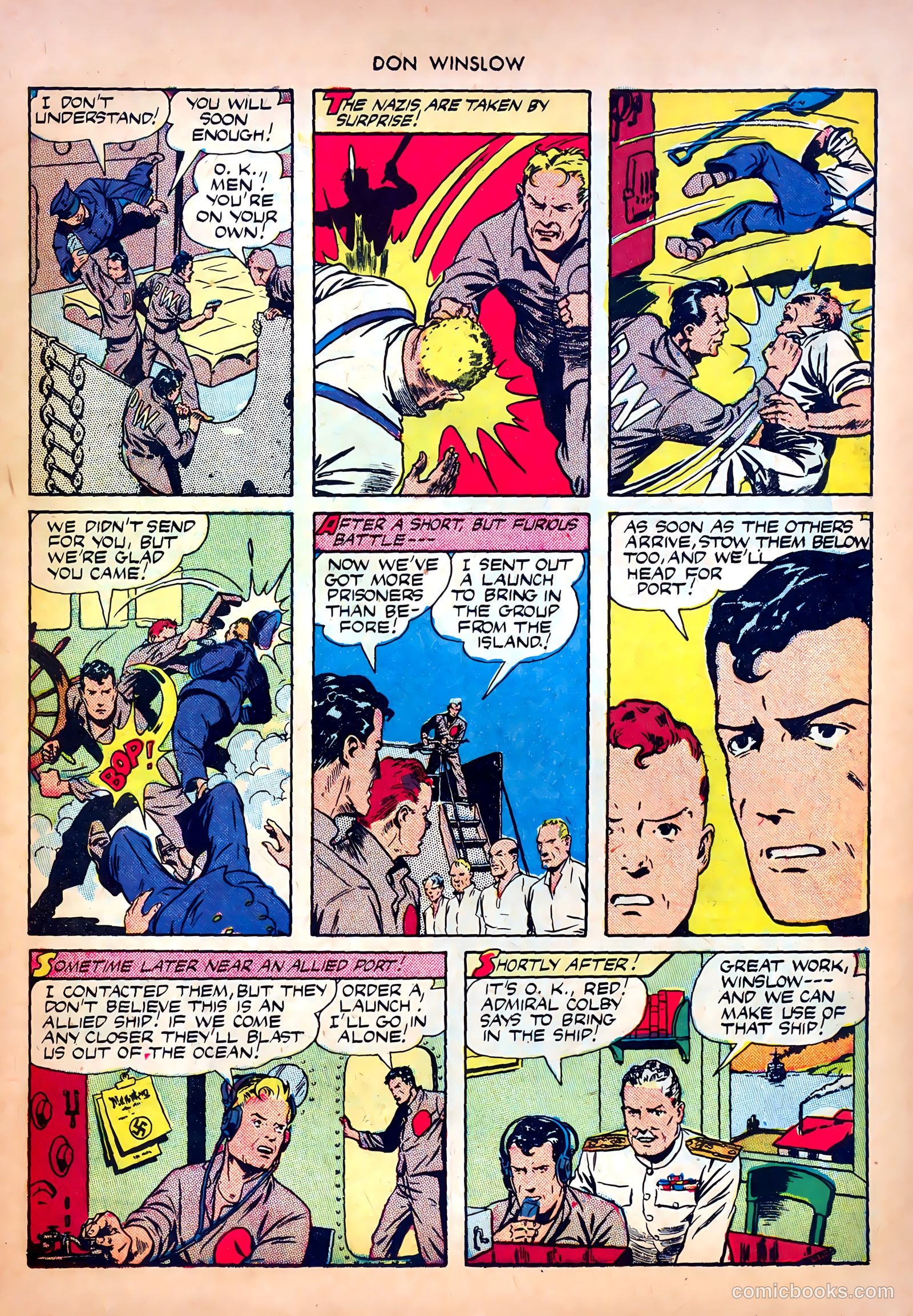 Don Winslow of the Navy #20 (1944) — page 11 of 36