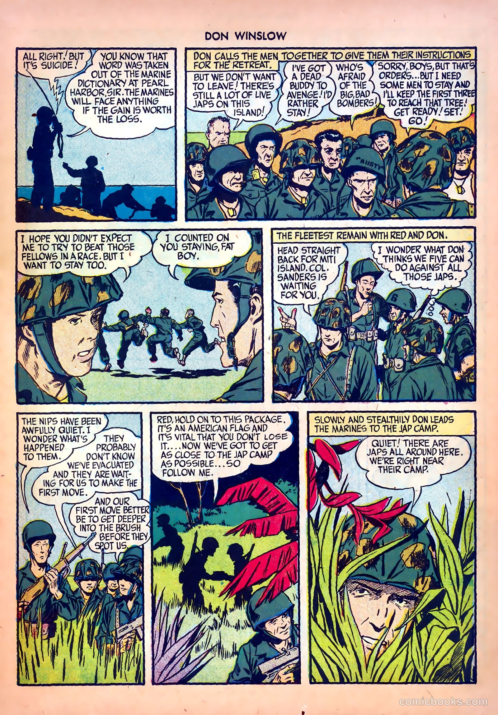 Don Winslow of the Navy #20 (1944) — page 15 of 36