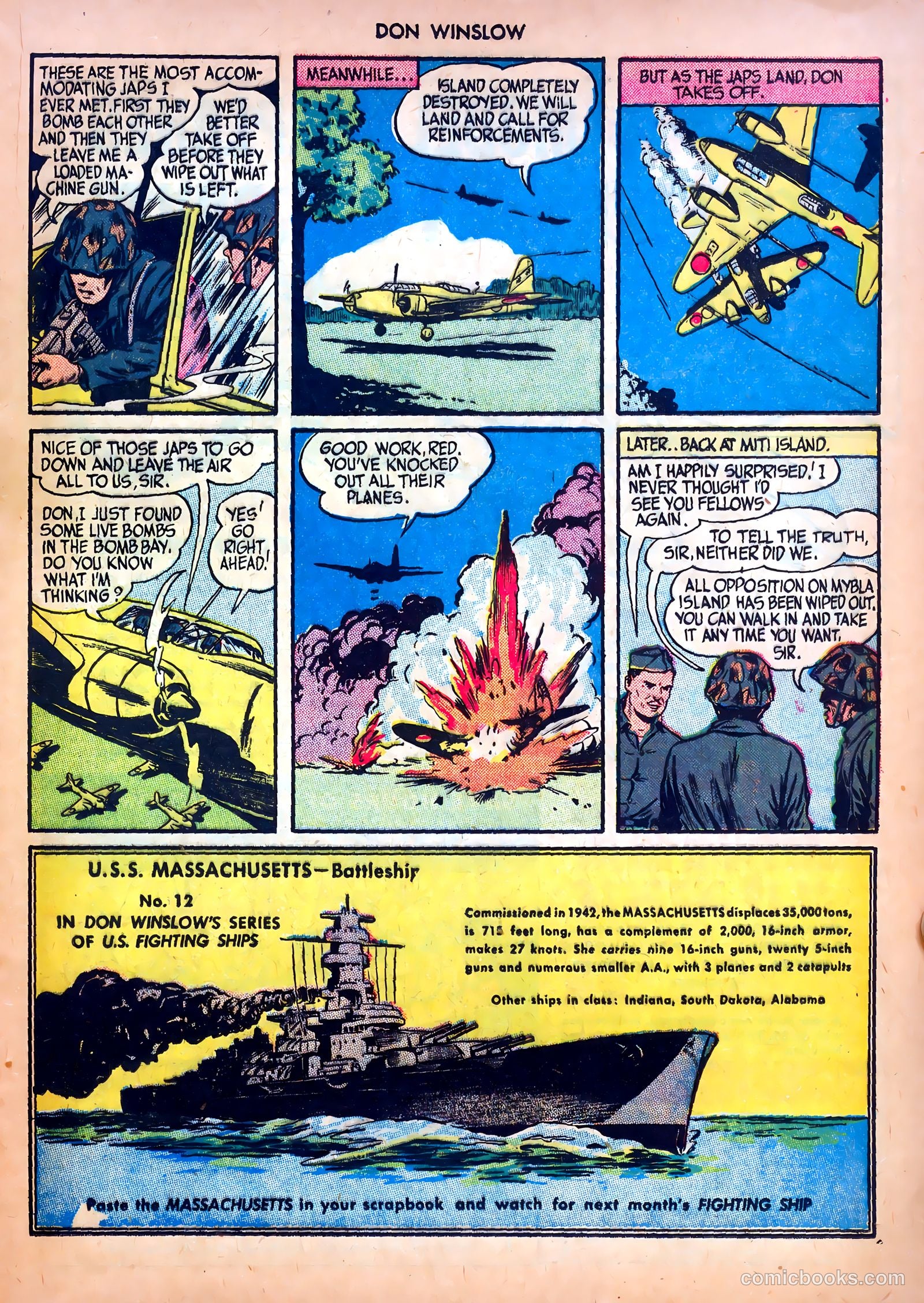 Don Winslow of the Navy #20 (1944) — page 21 of 36