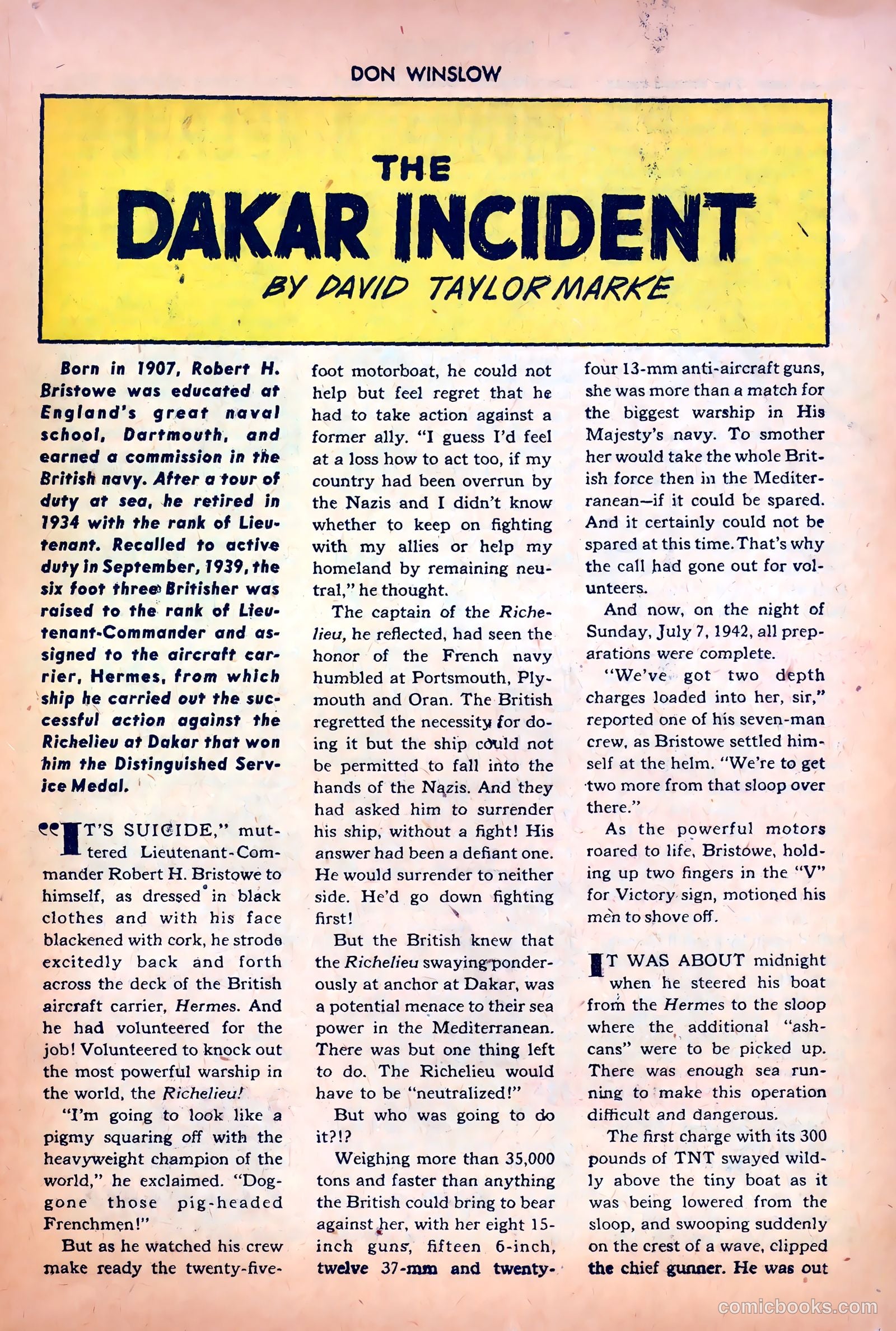 Don Winslow of the Navy #20 (1944) — page 23 of 36
