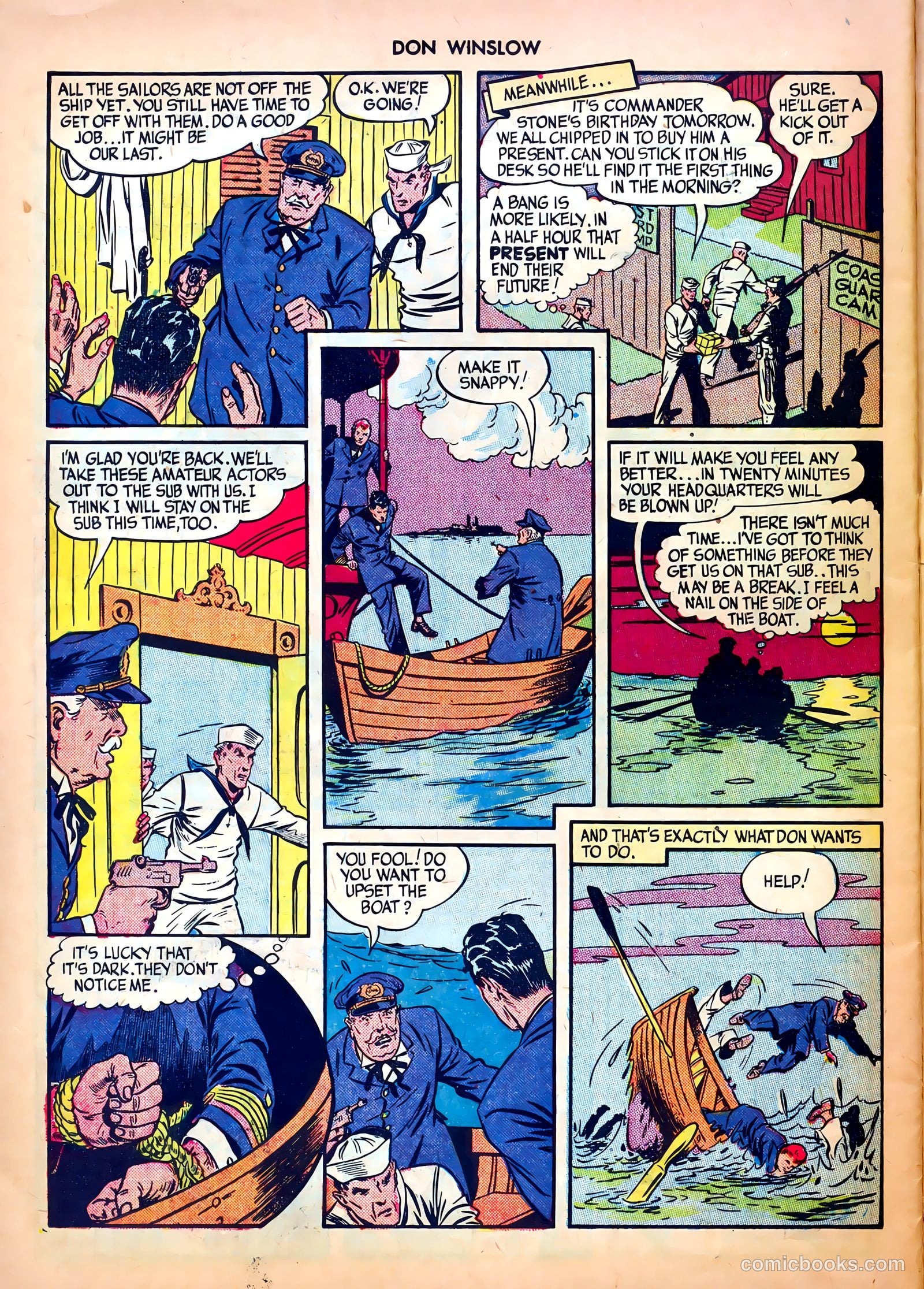 Don Winslow of the Navy #20 (1944) — page 30 of 36