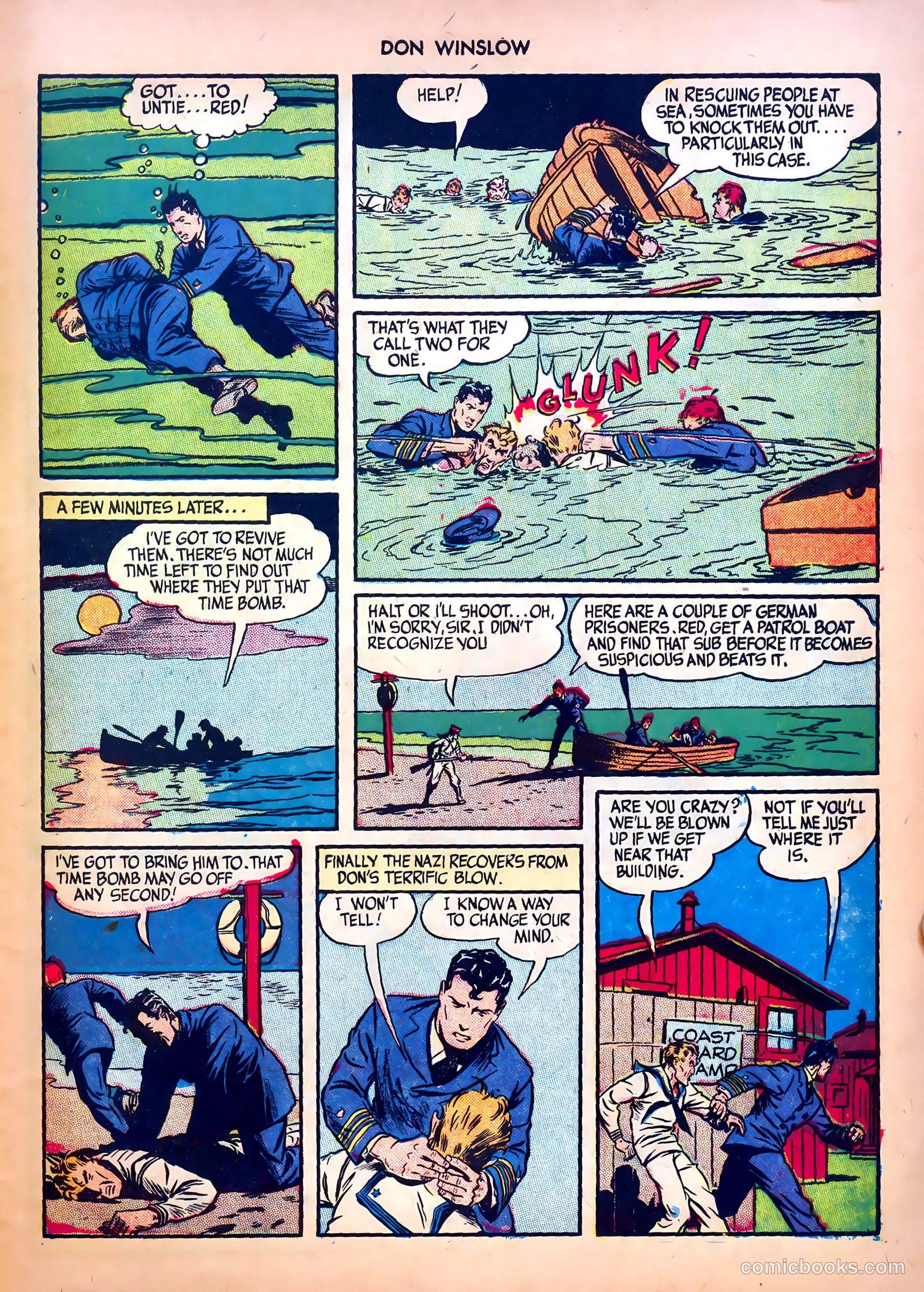 Don Winslow of the Navy #20 (1944) — page 31 of 36