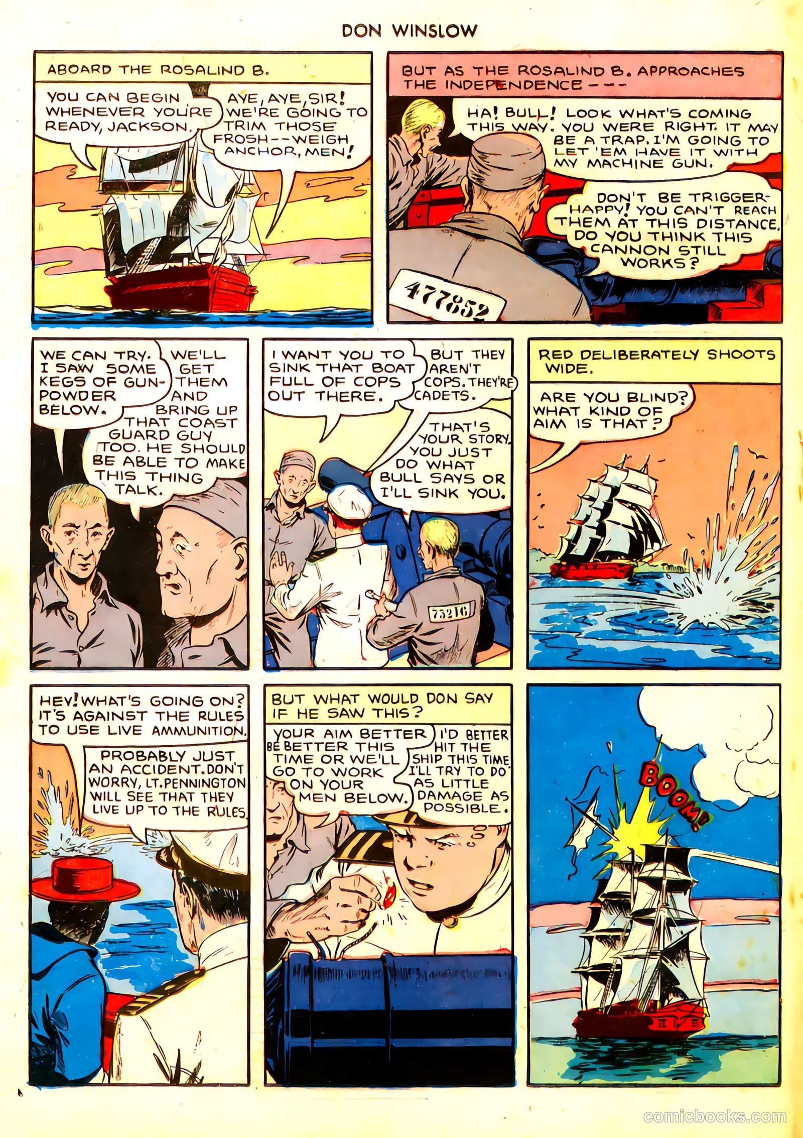 Don Winslow of the Navy #21 (1944) — page 17 of 30