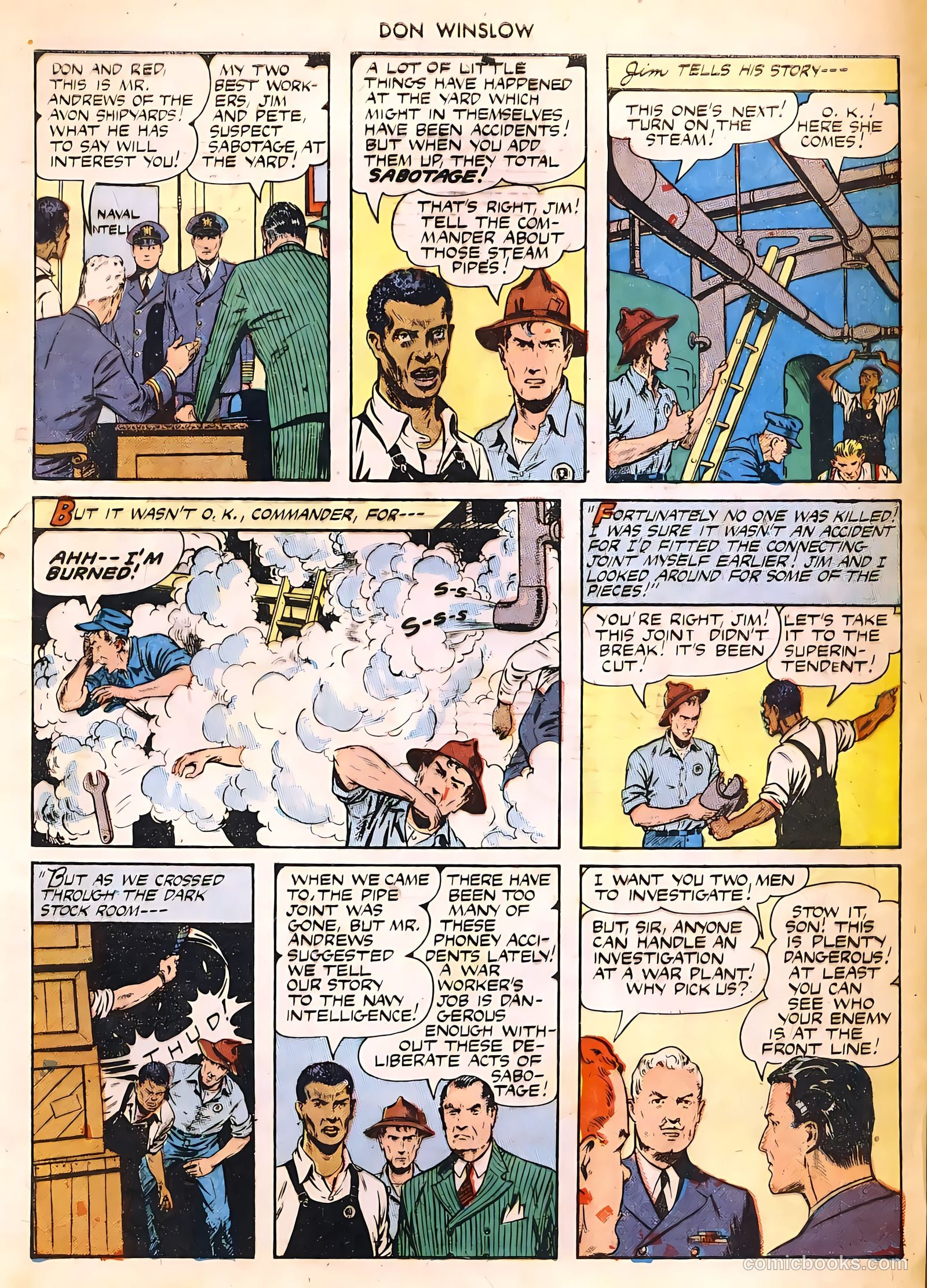 Don Winslow of the Navy #22 (1945) — page 5 of 36