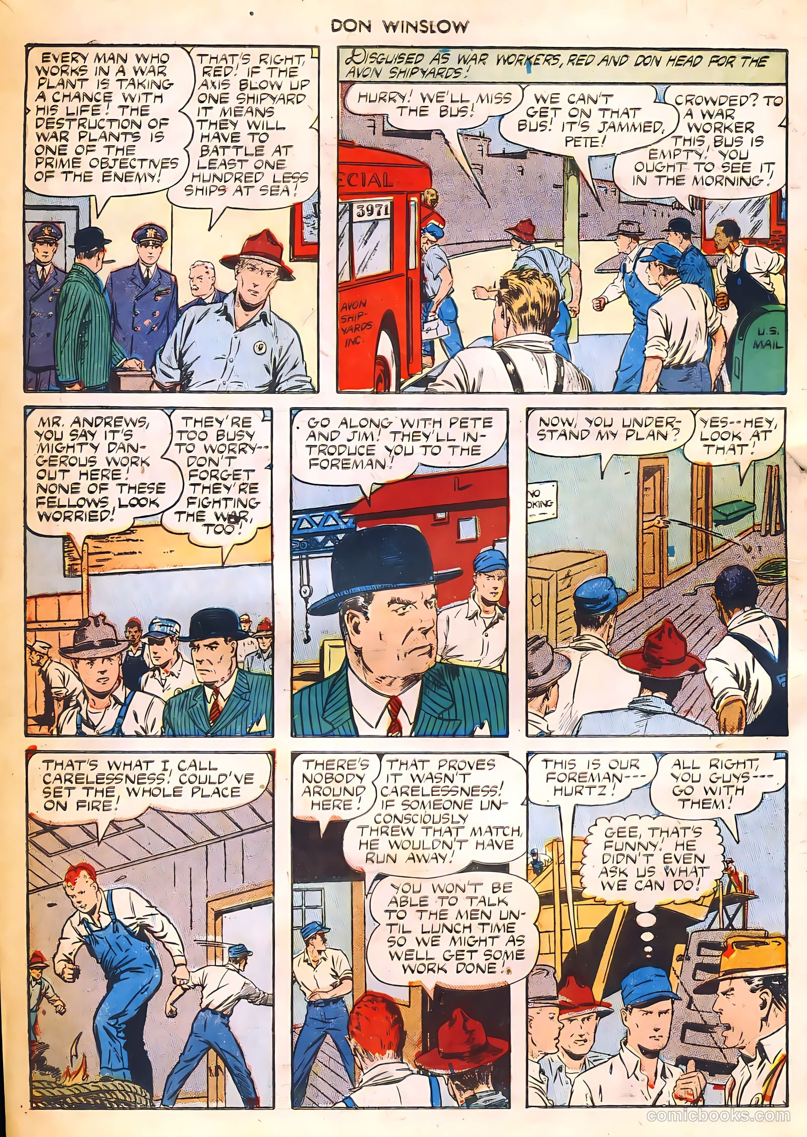 Don Winslow of the Navy #22 (1945) — page 6 of 36