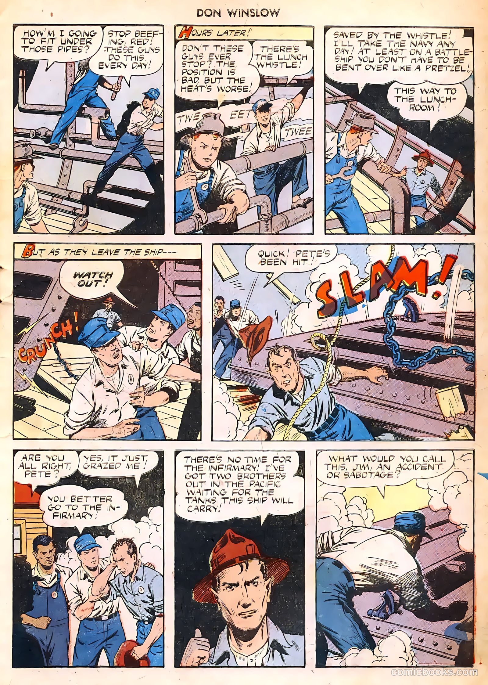 Don Winslow of the Navy #22 (1945) — page 7 of 36