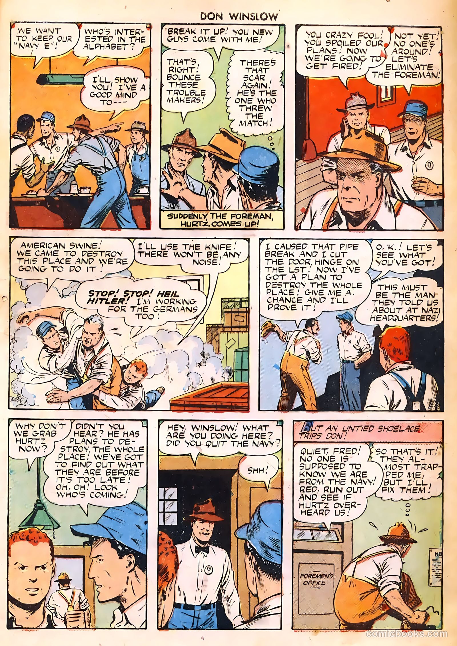 Don Winslow of the Navy #22 (1945) — page 9 of 36