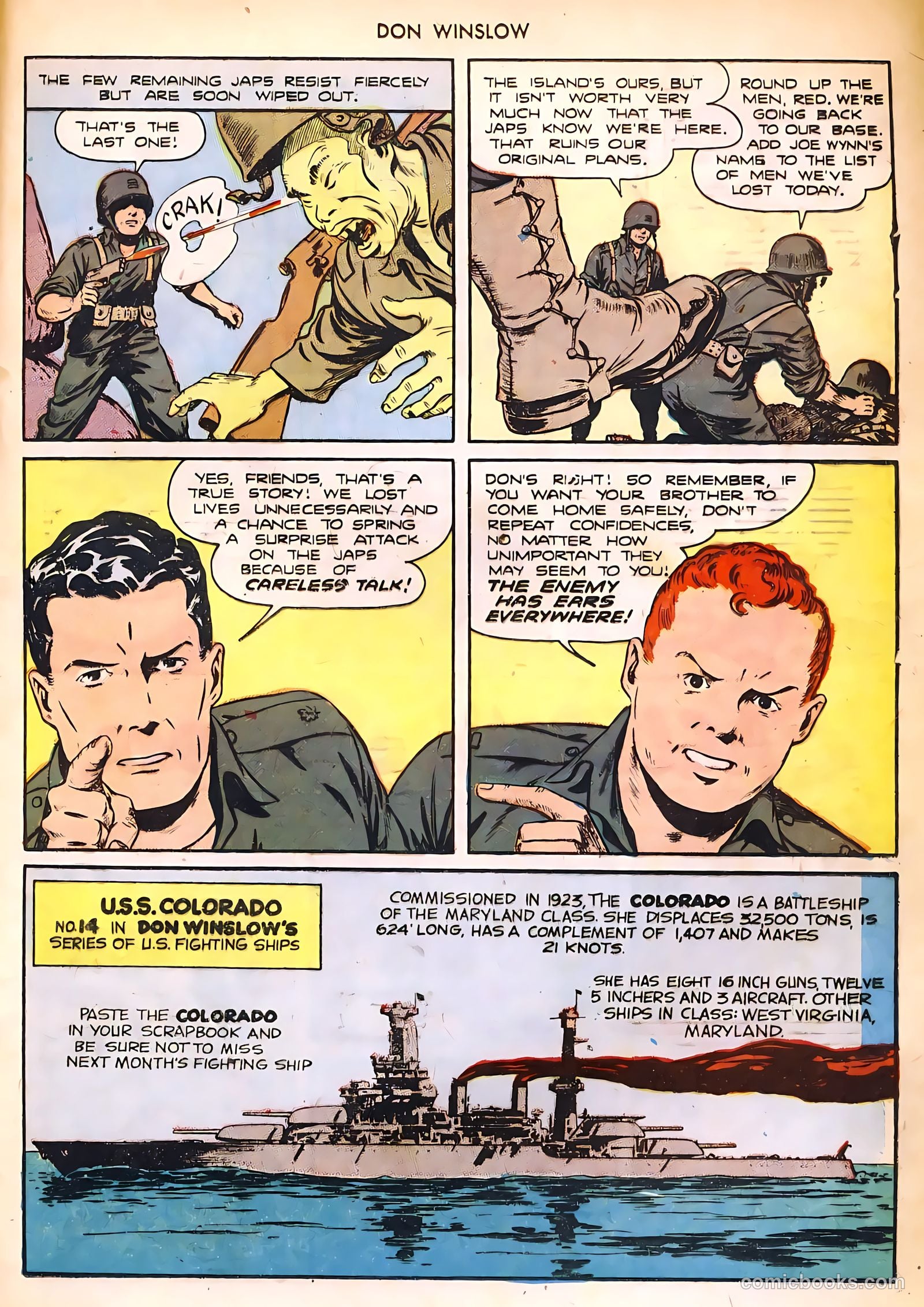 Don Winslow of the Navy #22 (1945) — page 21 of 36