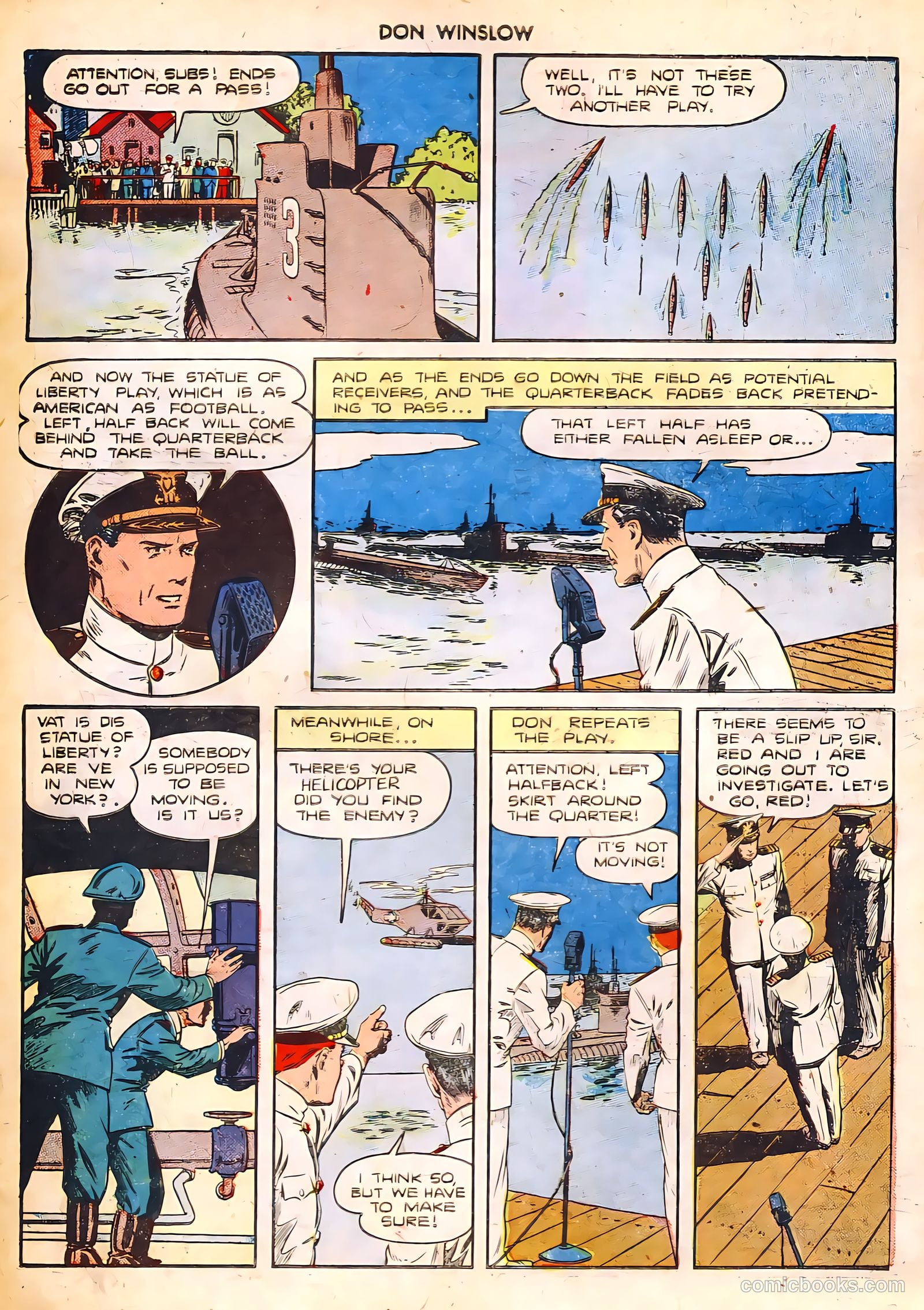 Don Winslow of the Navy #22 (1945) — page 30 of 36