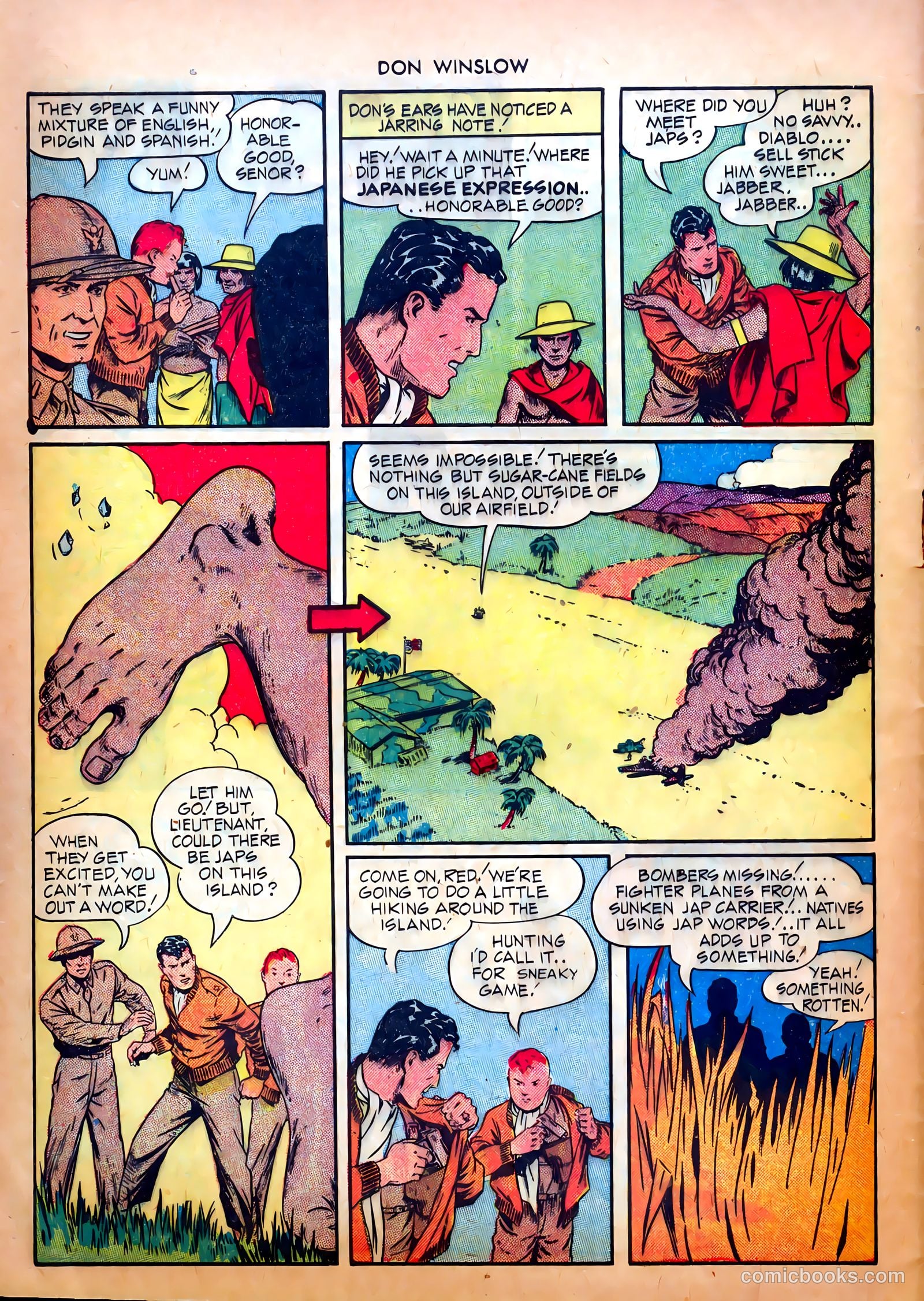 Don Winslow of the Navy #23 (1945) — page 8 of 36