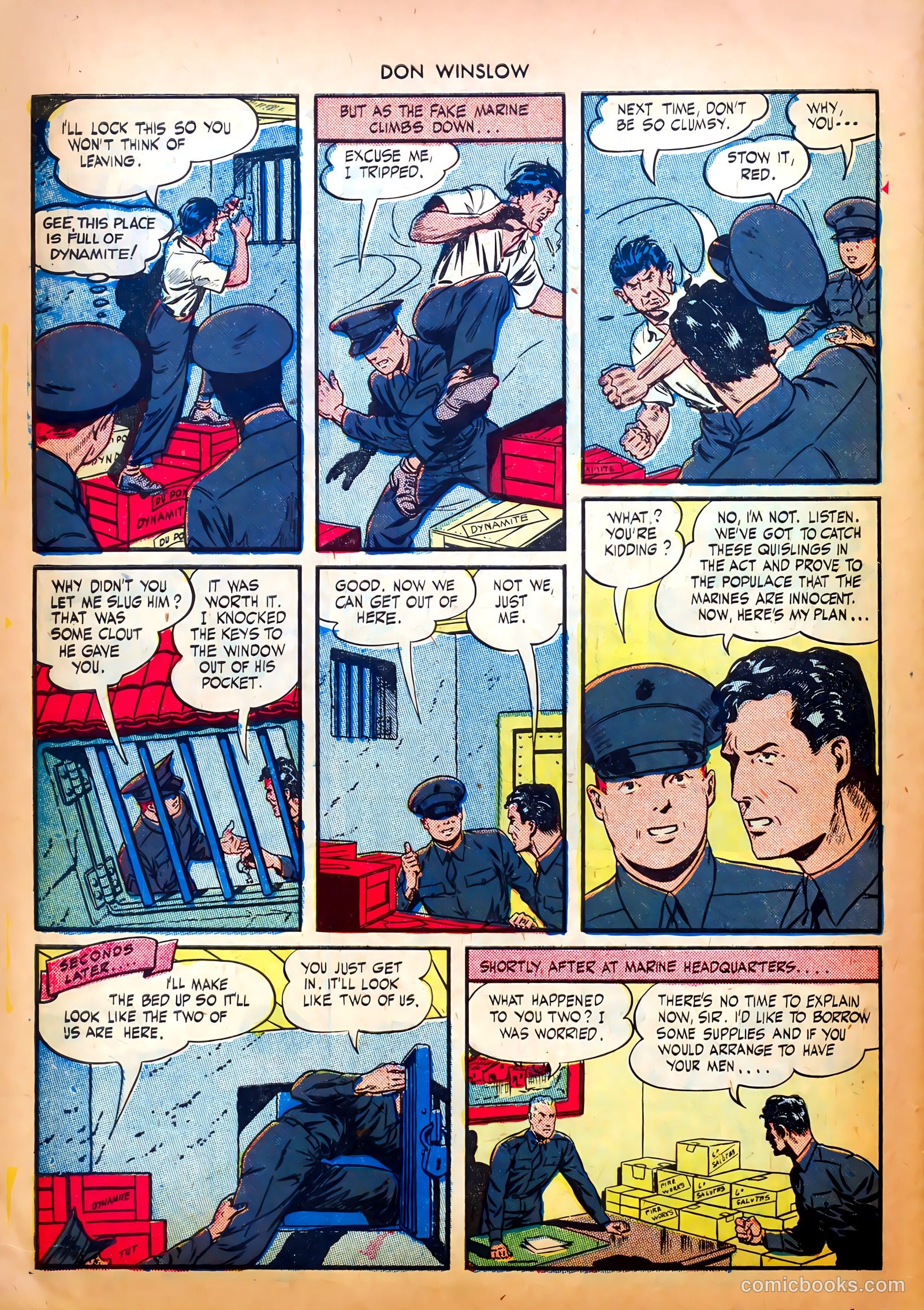 Don Winslow of the Navy #23 (1945) — page 30 of 36