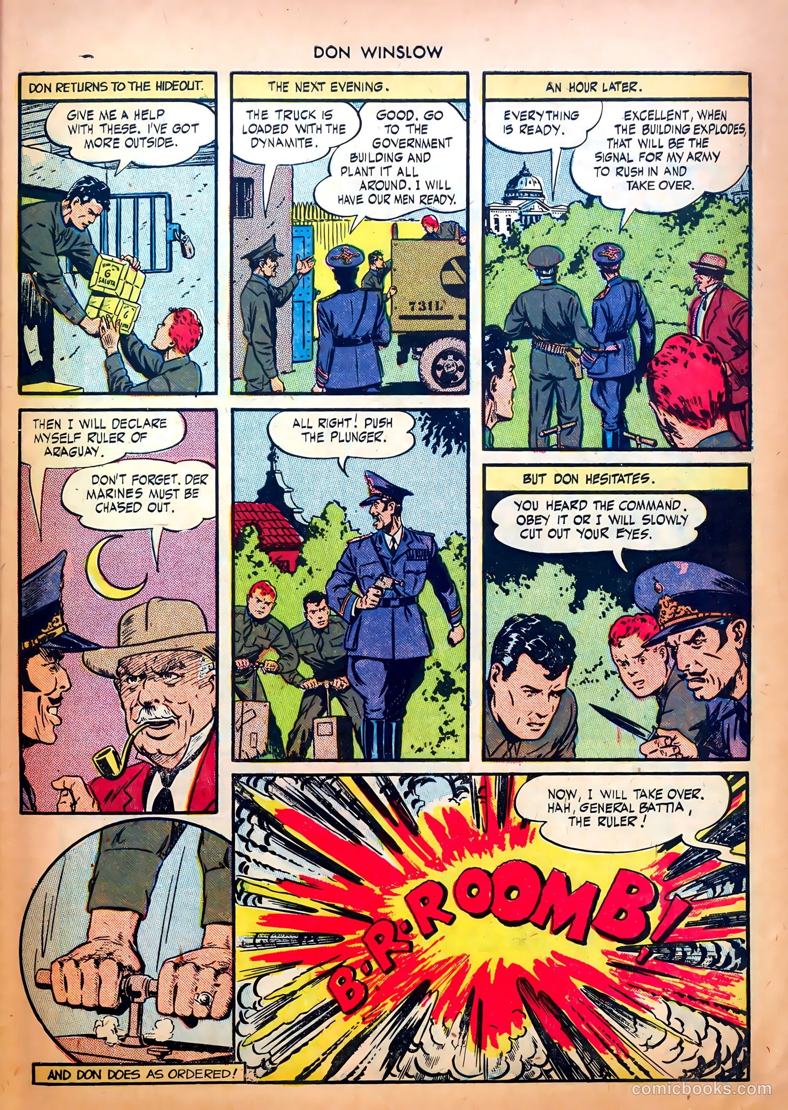 Don Winslow of the Navy #23 (1945) — page 31 of 36
