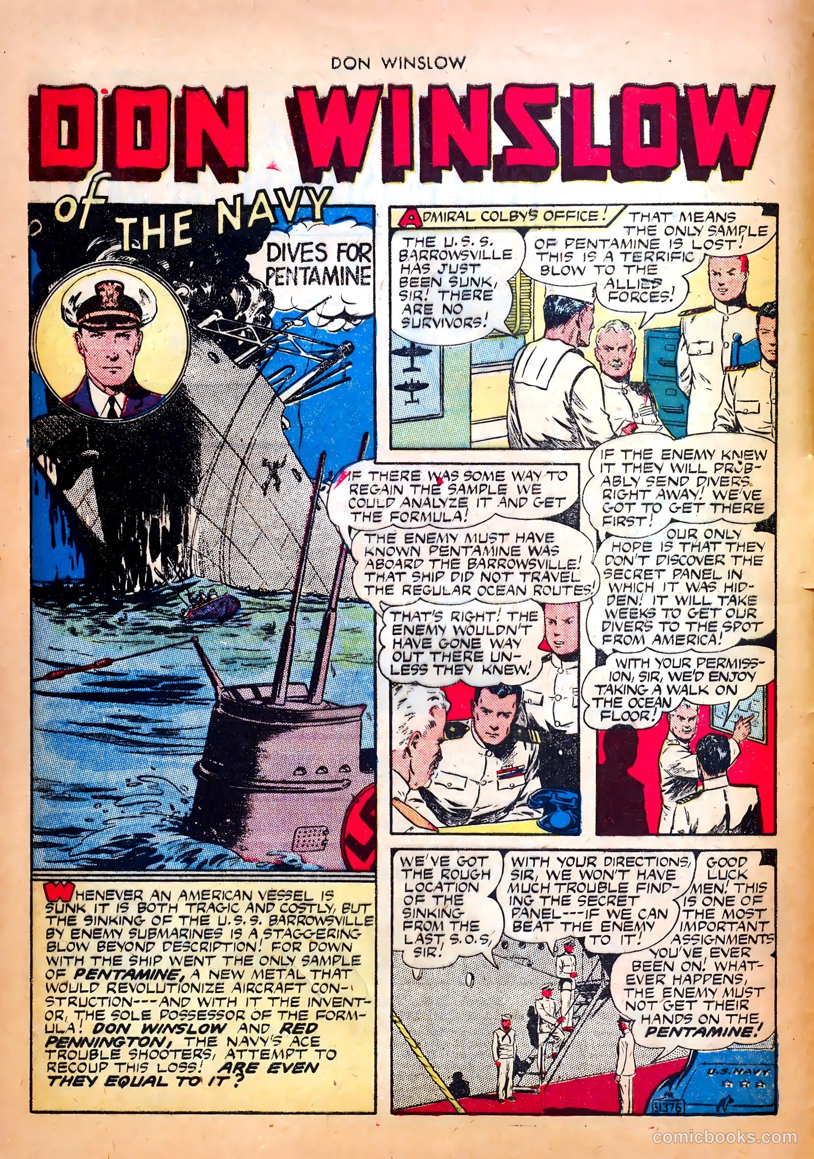 Don Winslow of the Navy #24 (1945) — page 4 of 36