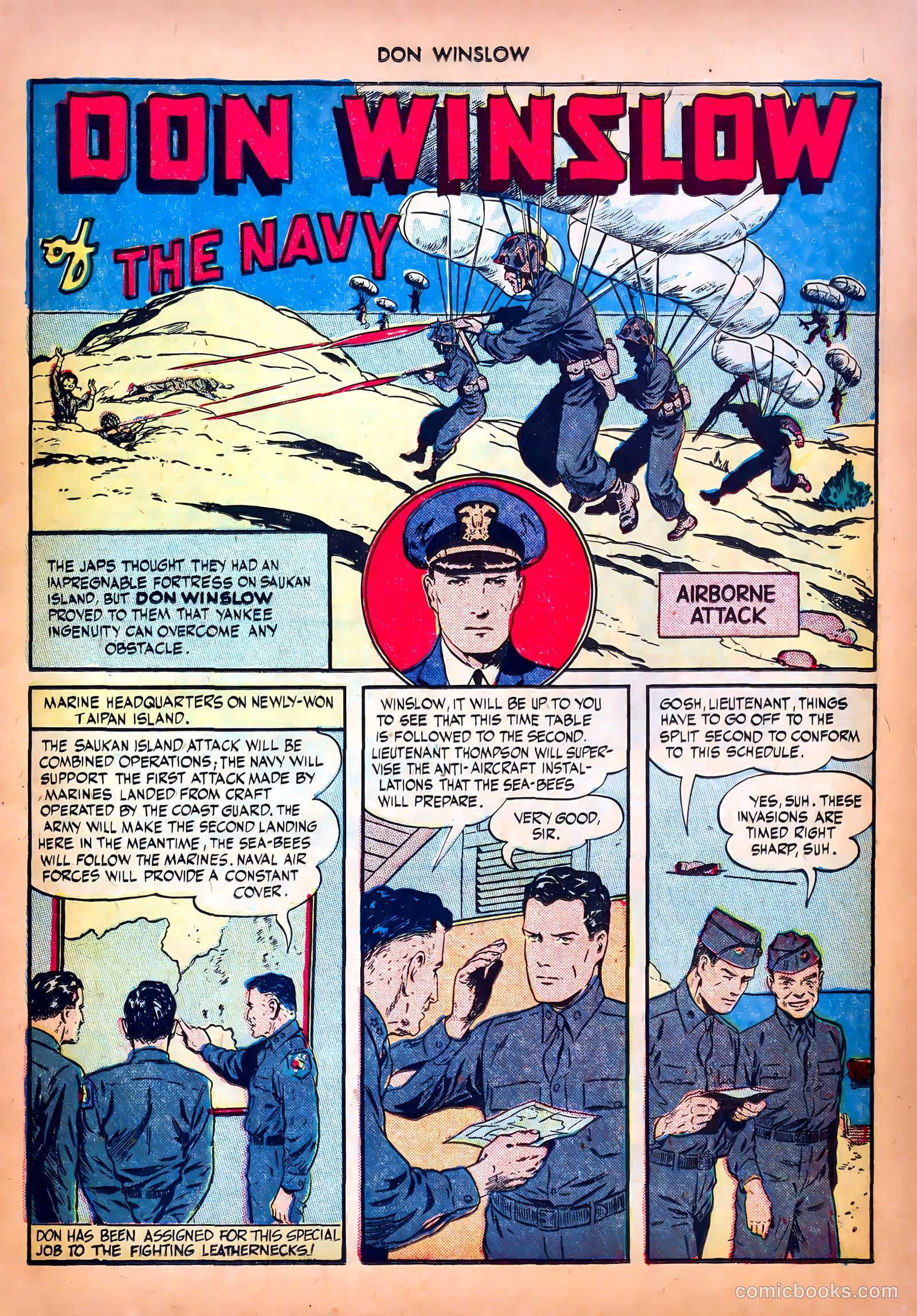 Don Winslow of the Navy #24 (1945) — page 15 of 36