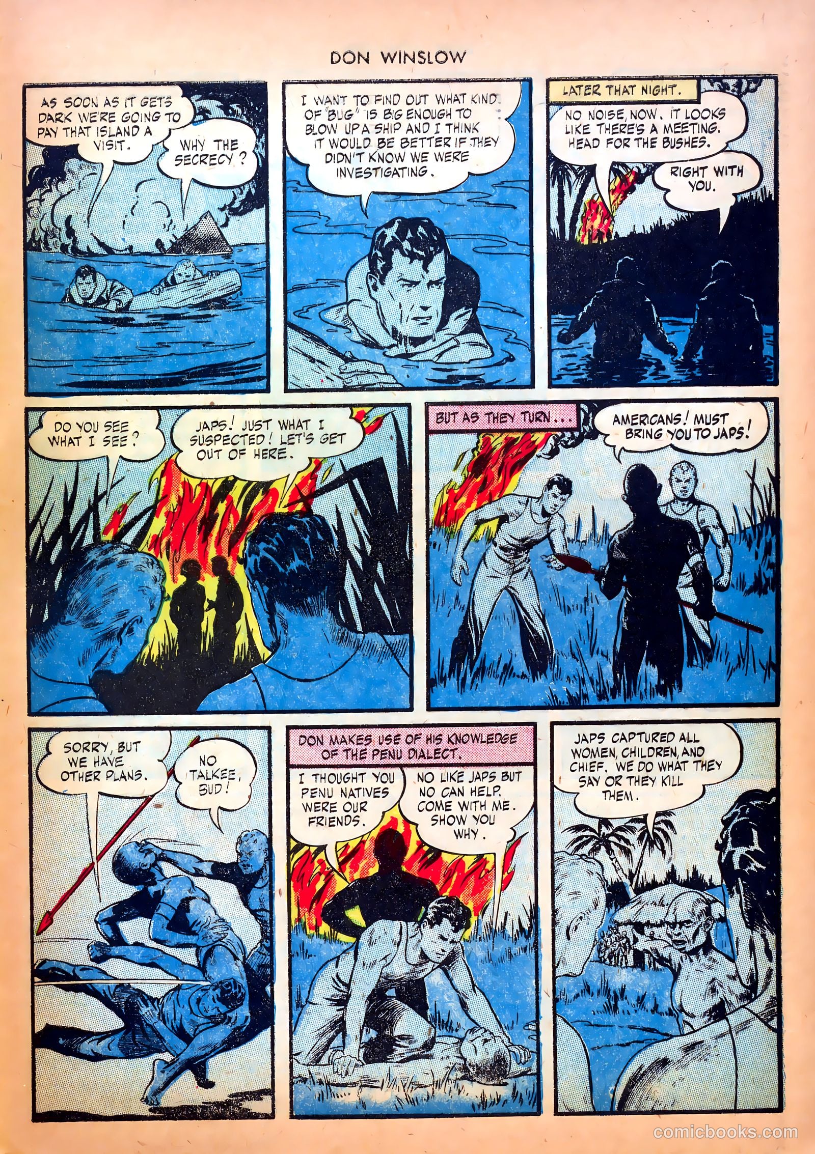 Don Winslow of the Navy #24 (1945) — page 29 of 36