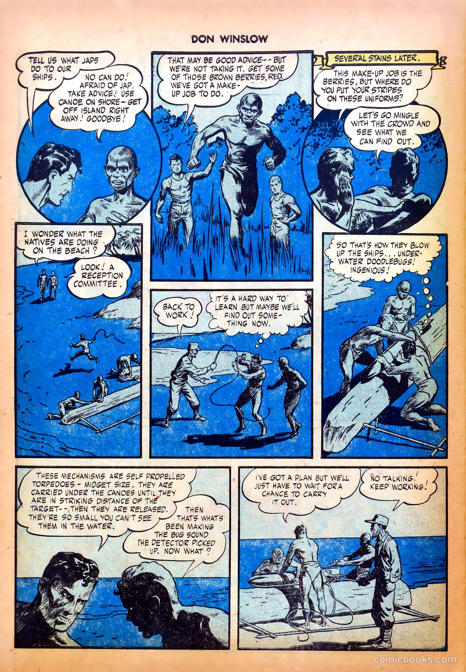 Don Winslow of the Navy #24 (1945) — page 30 of 36
