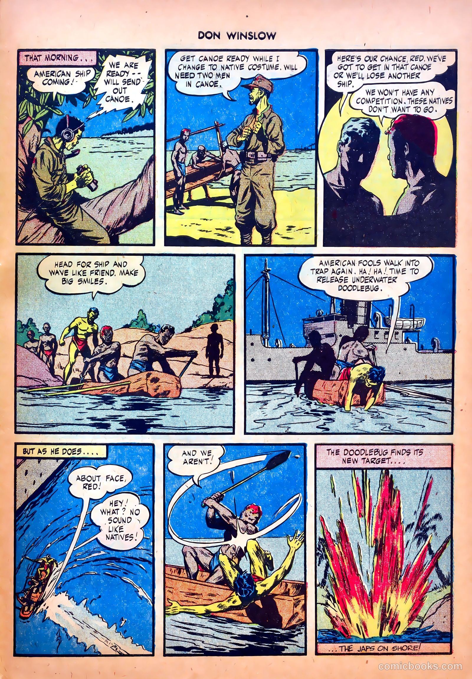 Don Winslow of the Navy #24 (1945) — page 31 of 36
