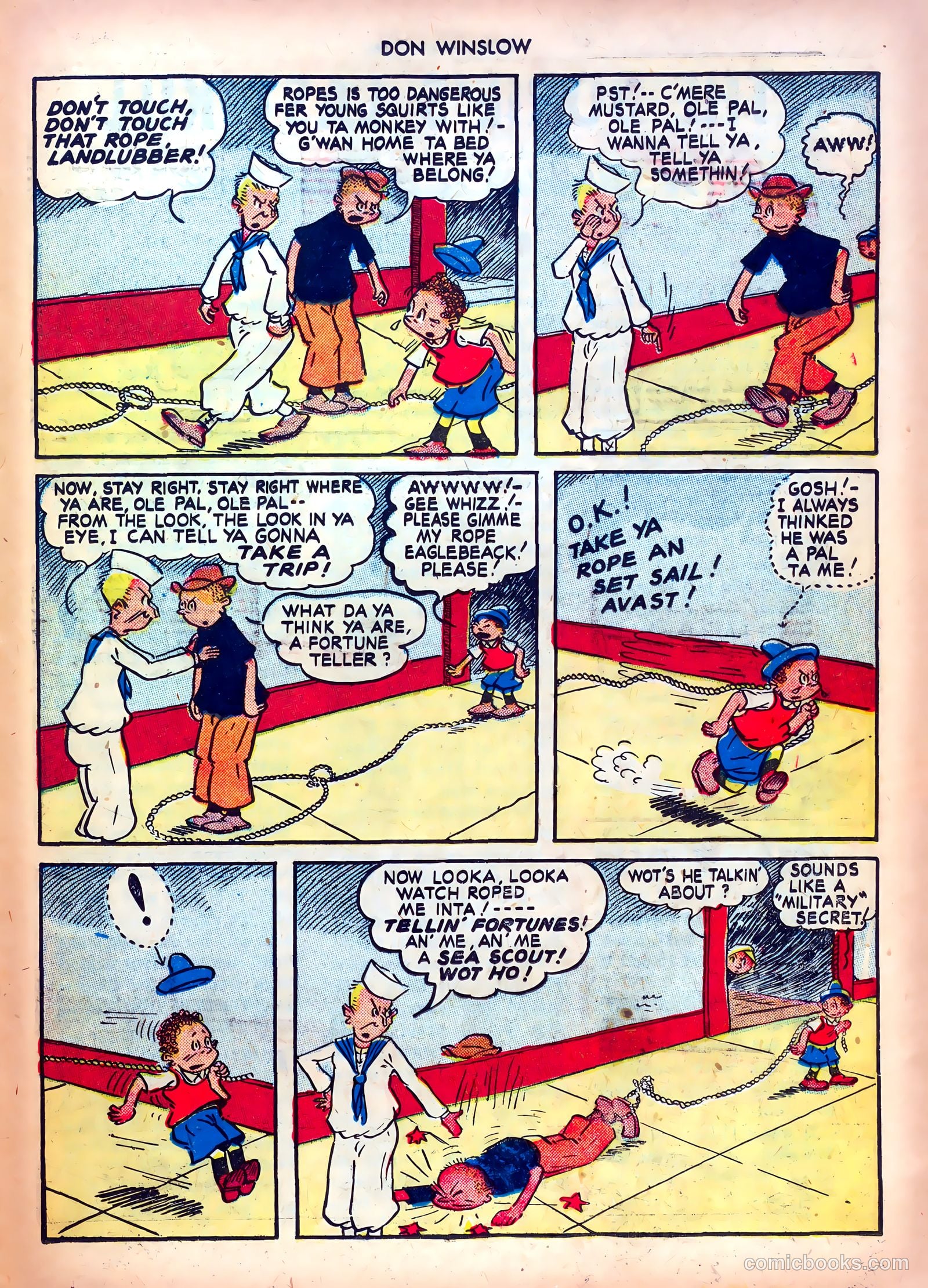 Don Winslow of the Navy #25 (1945) — page 23 of 36