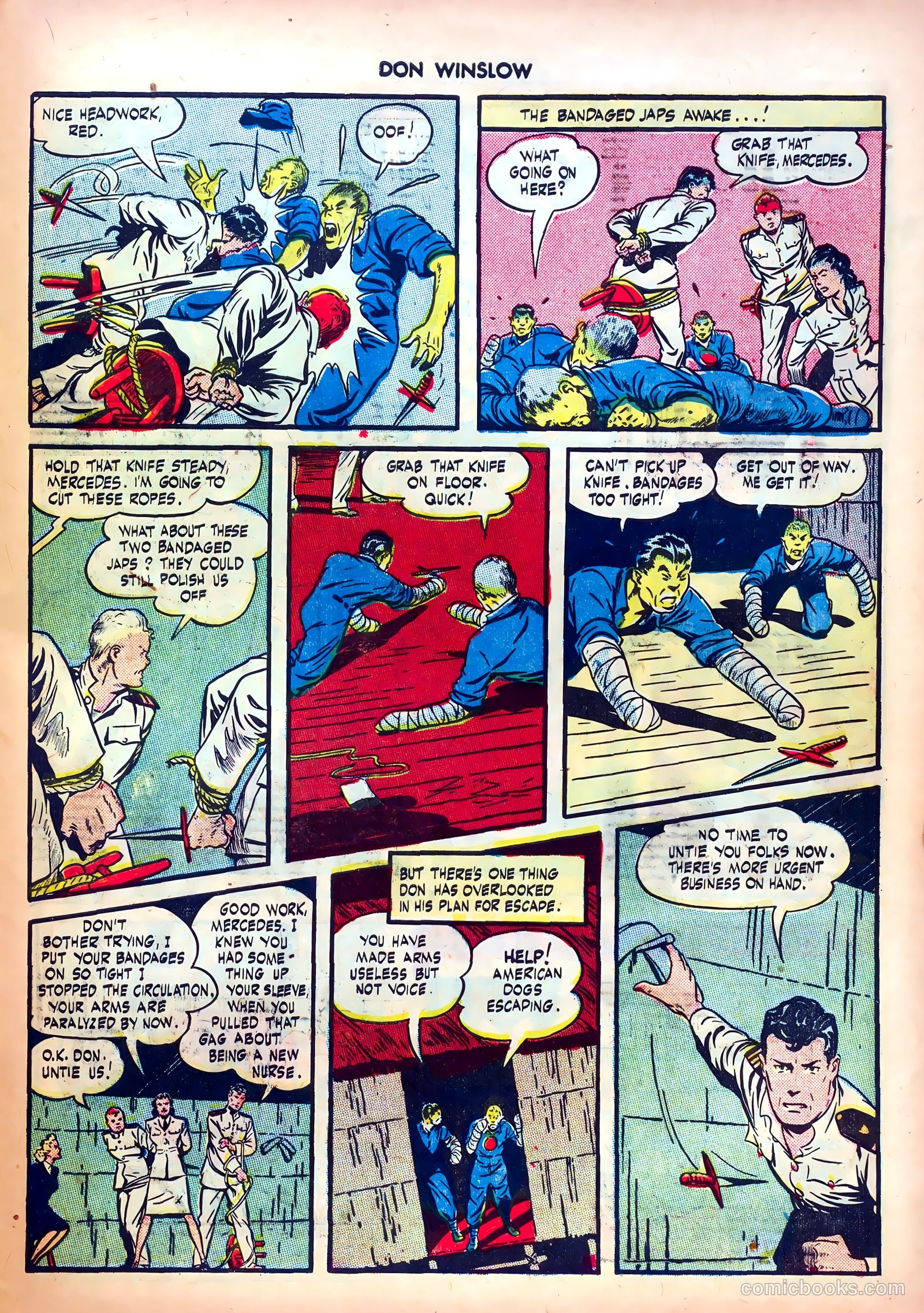 Don Winslow of the Navy #25 (1945) — page 31 of 36
