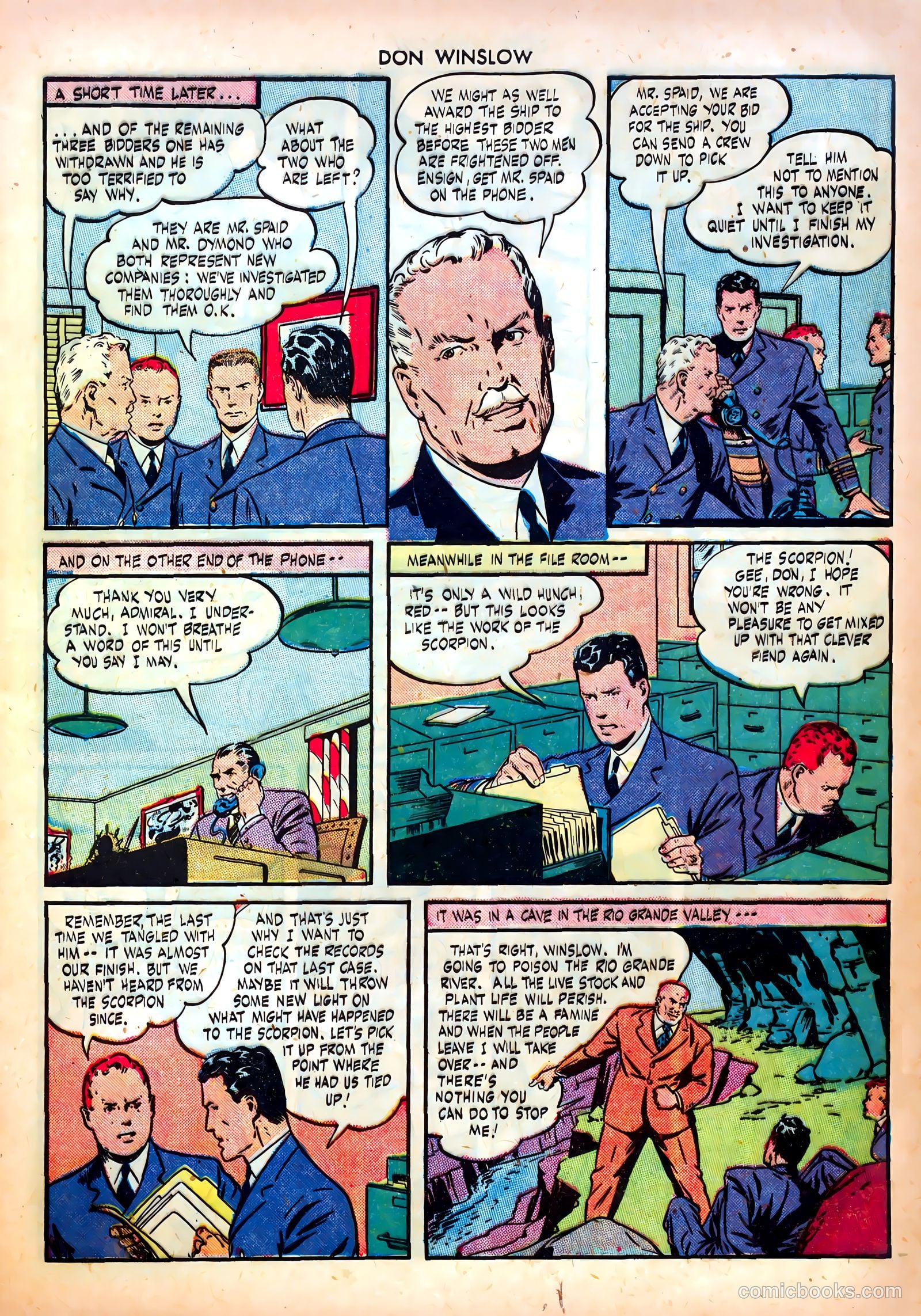 Don Winslow of the Navy #26 (1945) — page 5 of 36