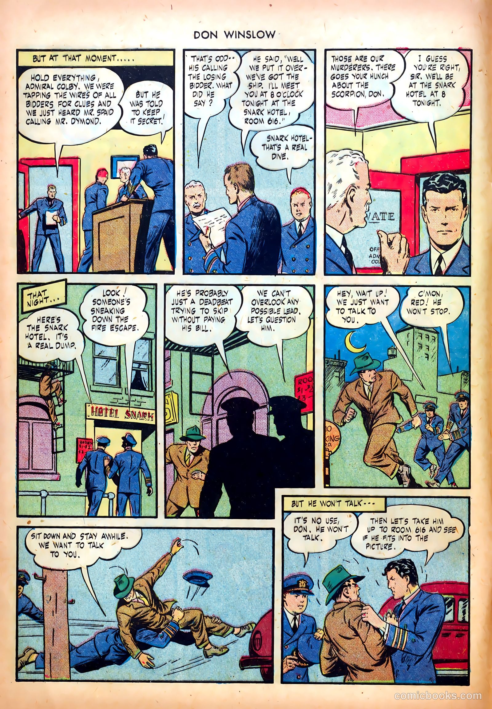 Don Winslow of the Navy #26 (1945) — page 8 of 36