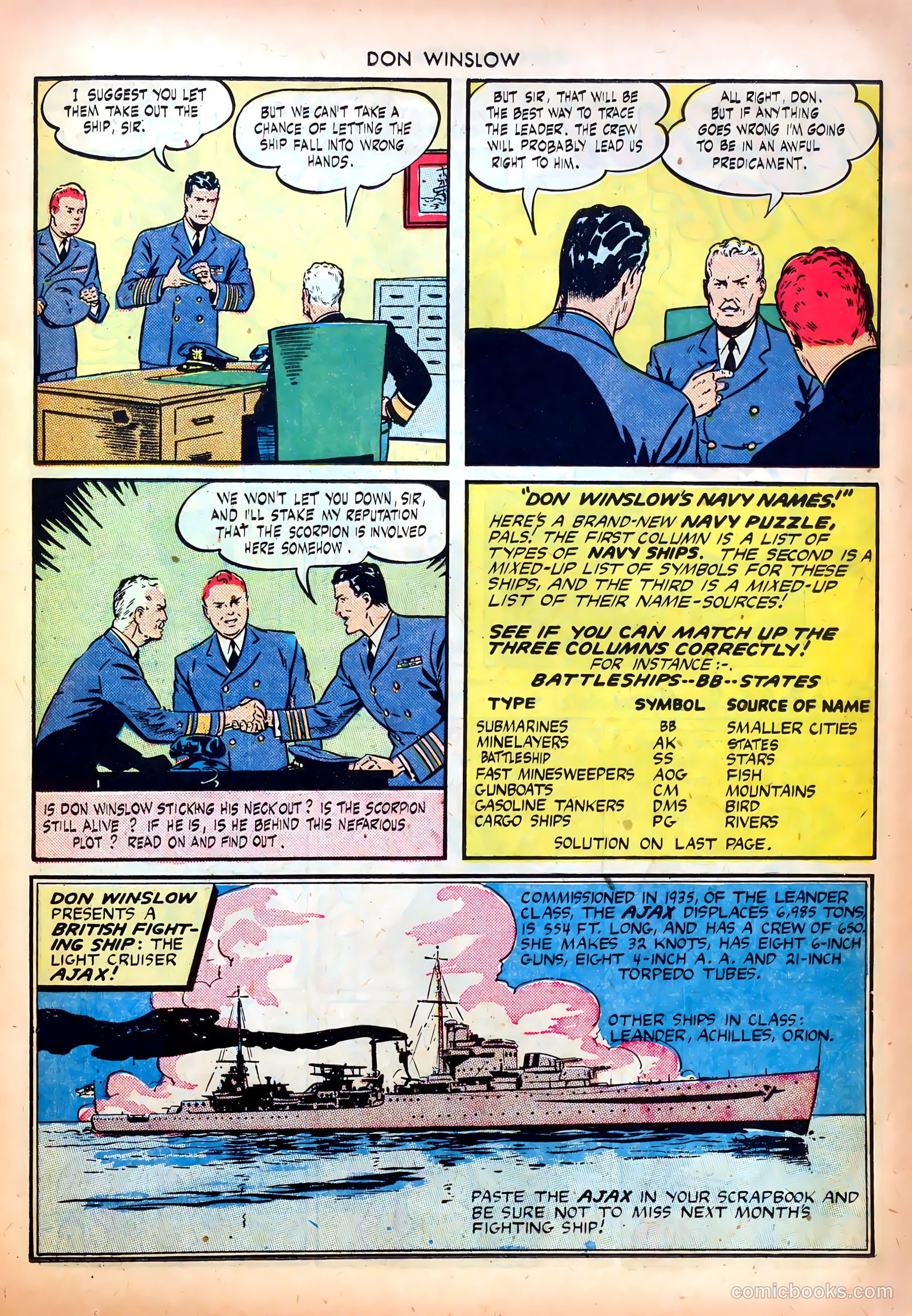 Don Winslow of the Navy #26 (1945) — page 11 of 36