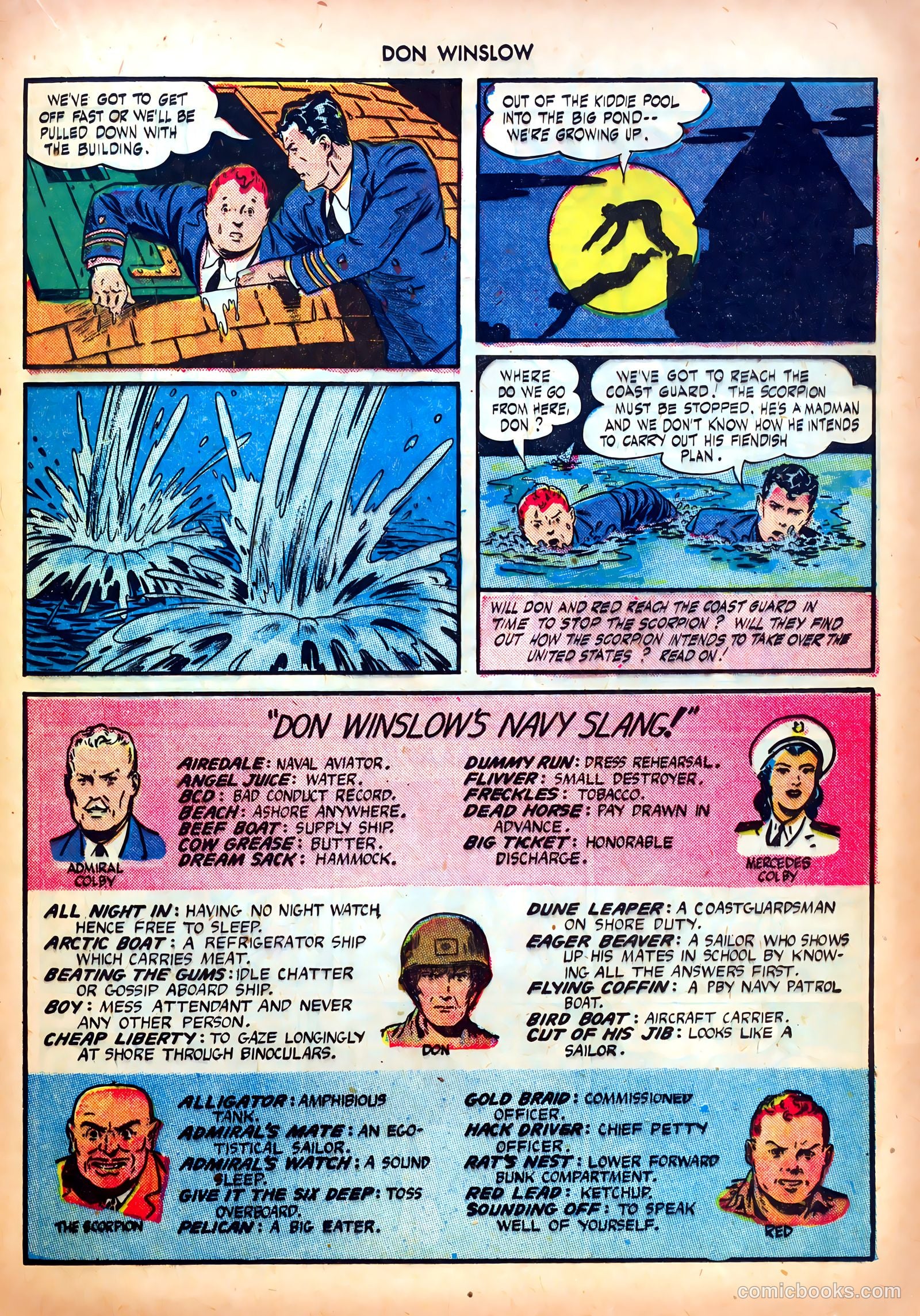 Don Winslow of the Navy #26 (1945) — page 21 of 36