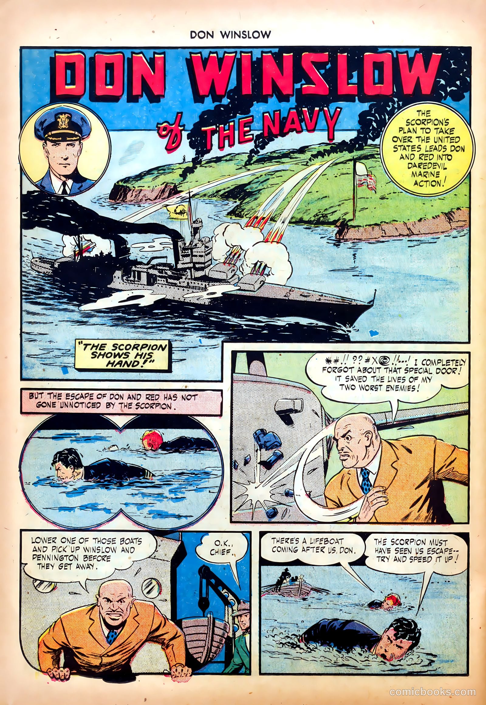 Don Winslow of the Navy #26 (1945) — page 26 of 36