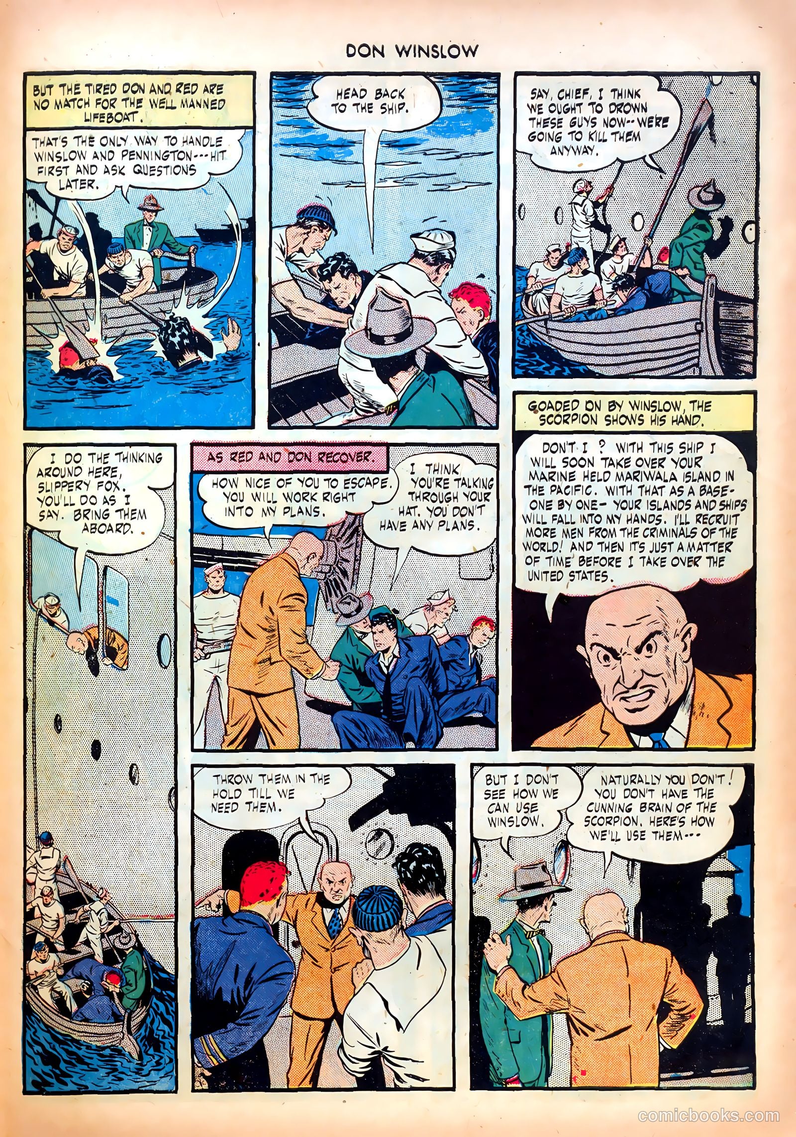 Don Winslow of the Navy #26 (1945) — page 27 of 36