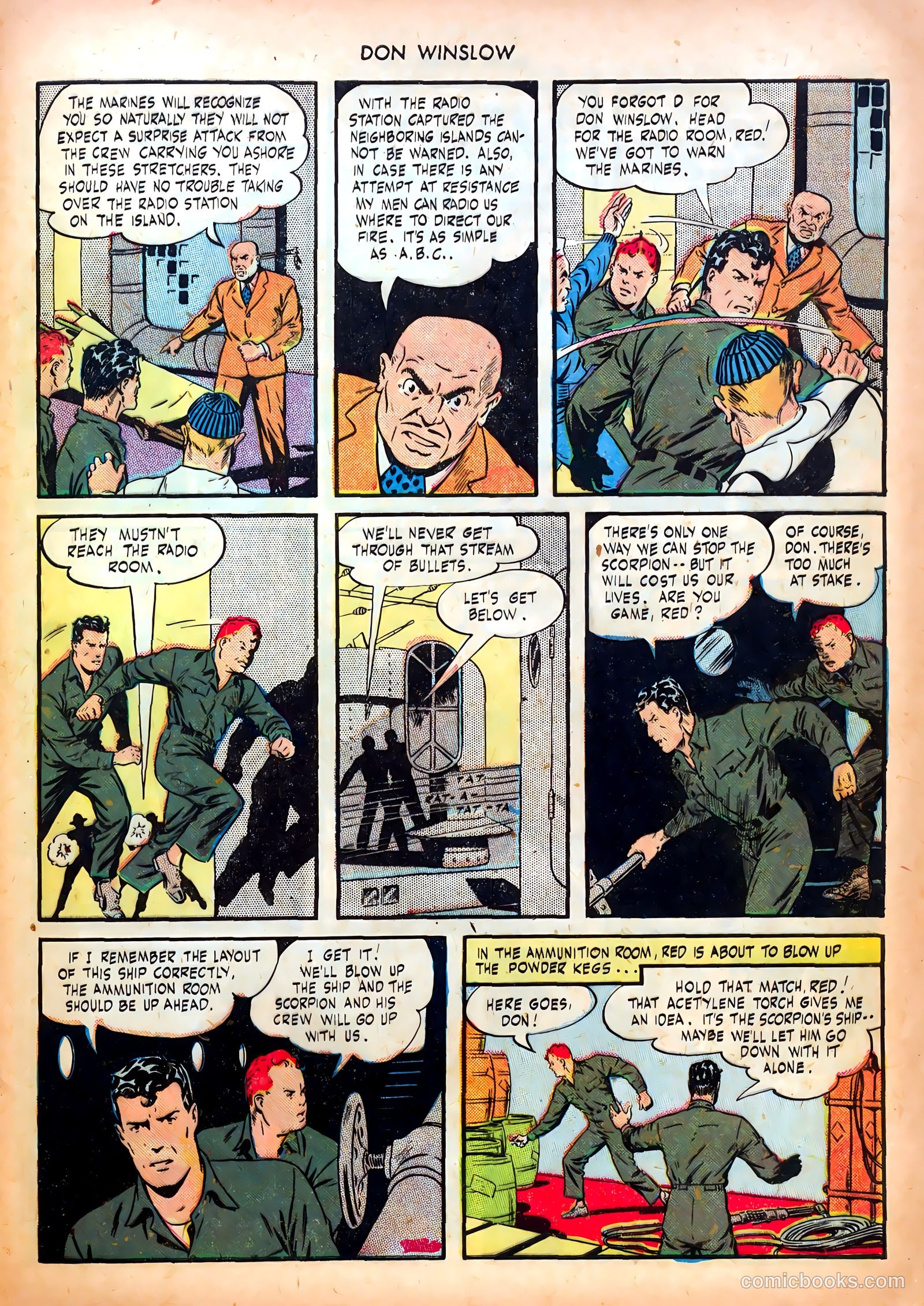Don Winslow of the Navy #26 (1945) — page 29 of 36
