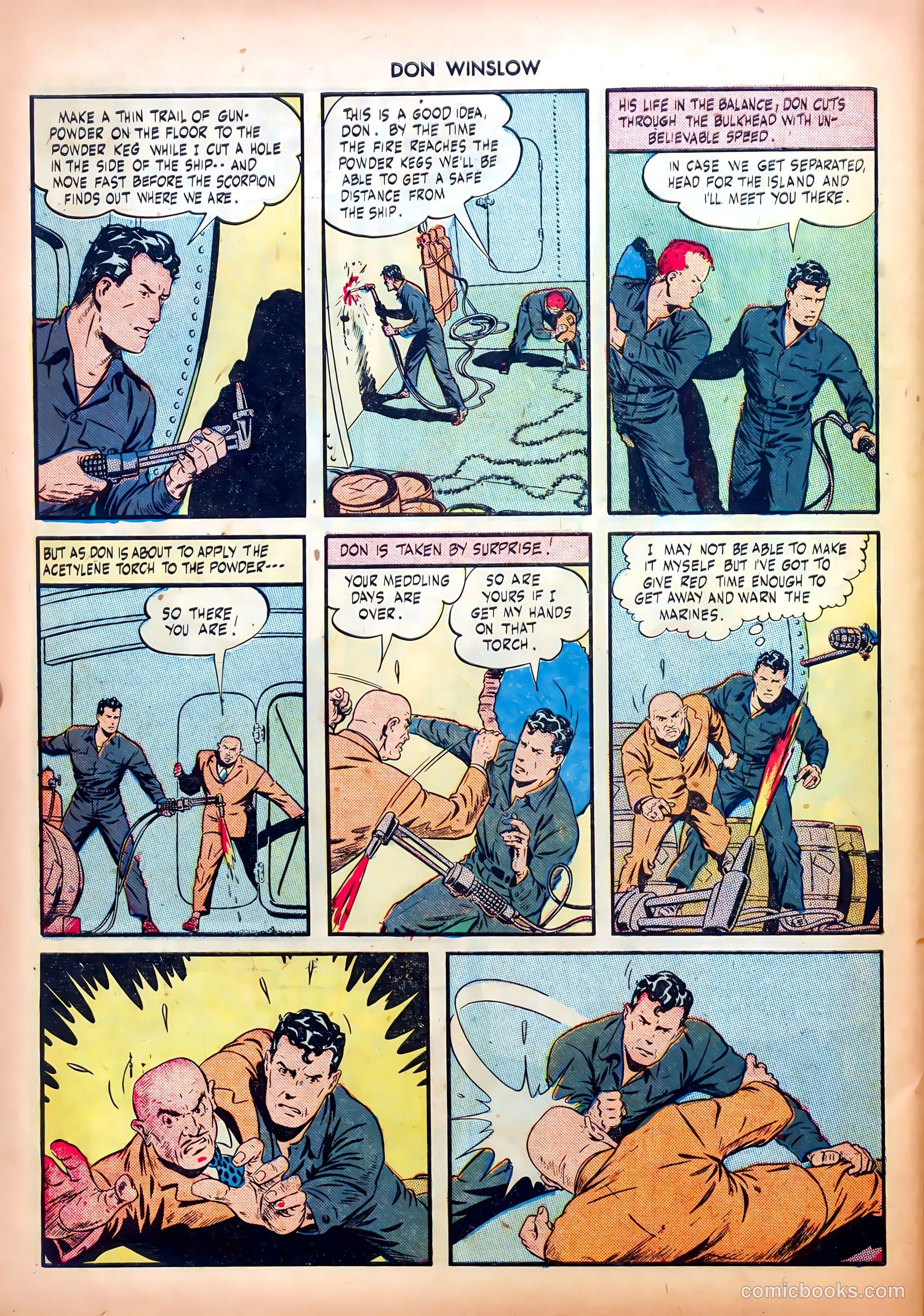 Don Winslow of the Navy #26 (1945) — page 30 of 36