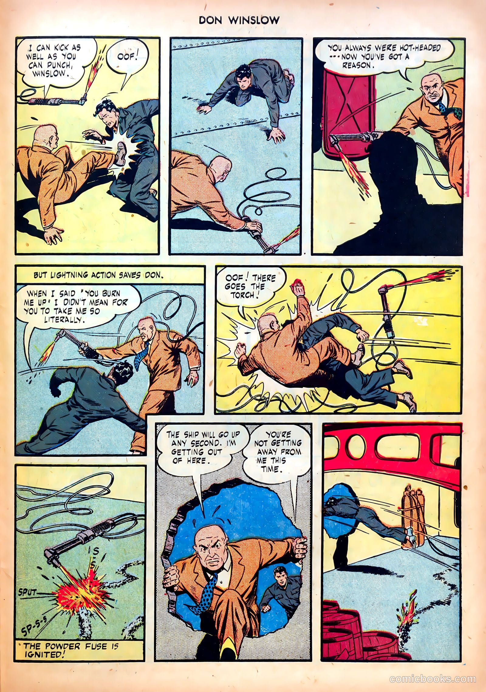 Don Winslow of the Navy #26 (1945) — page 31 of 36