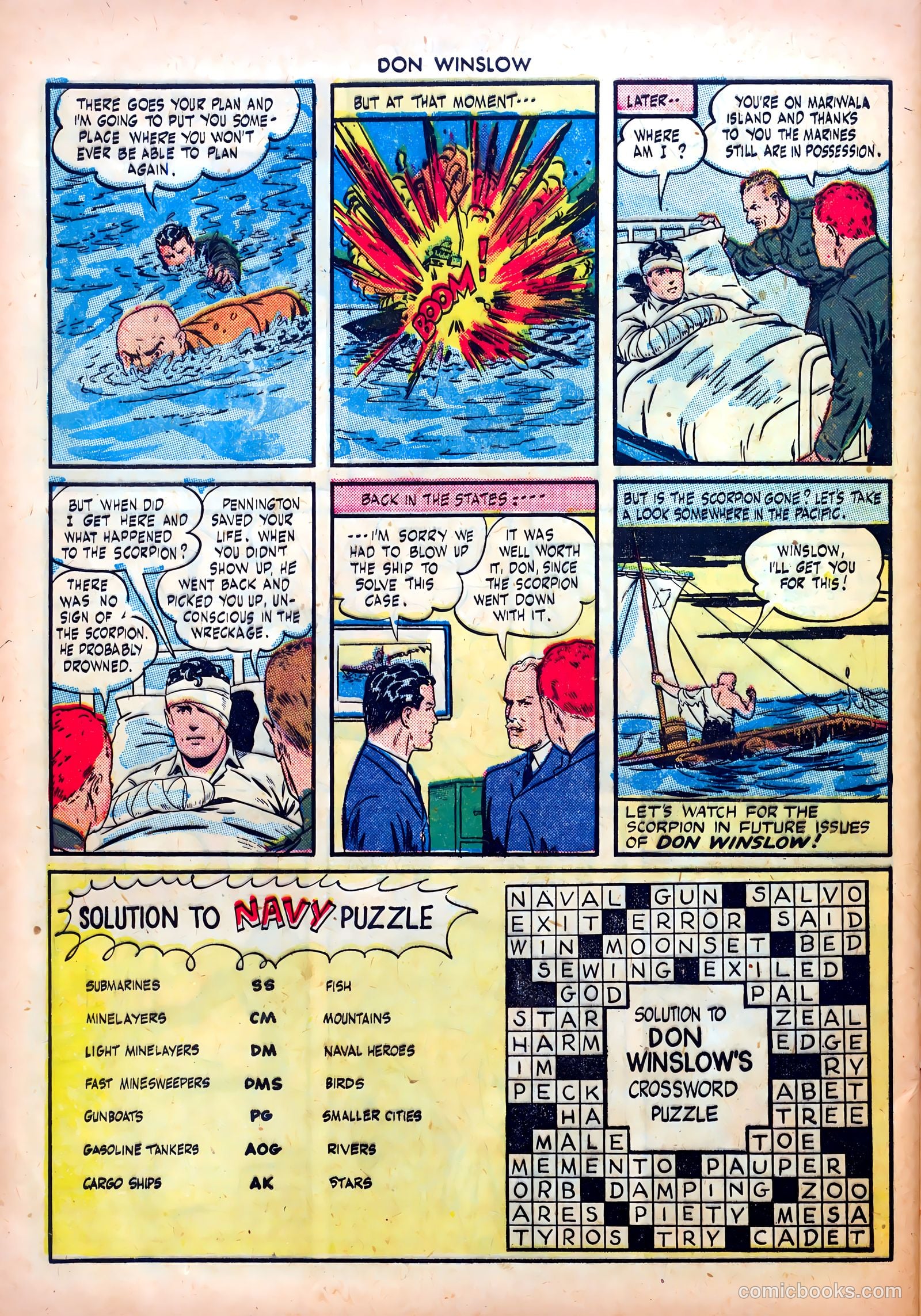 Don Winslow of the Navy #26 (1945) — page 32 of 36