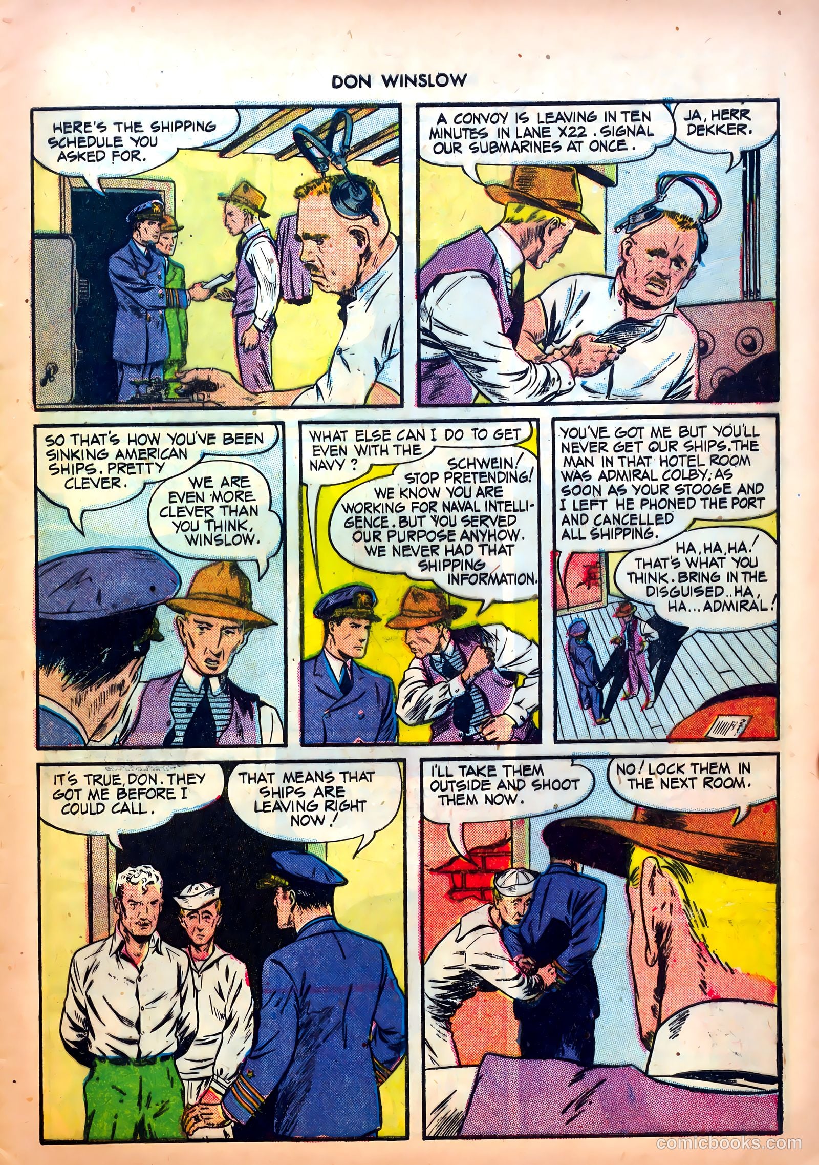 Don Winslow of the Navy #27 (1945) — page 9 of 35
