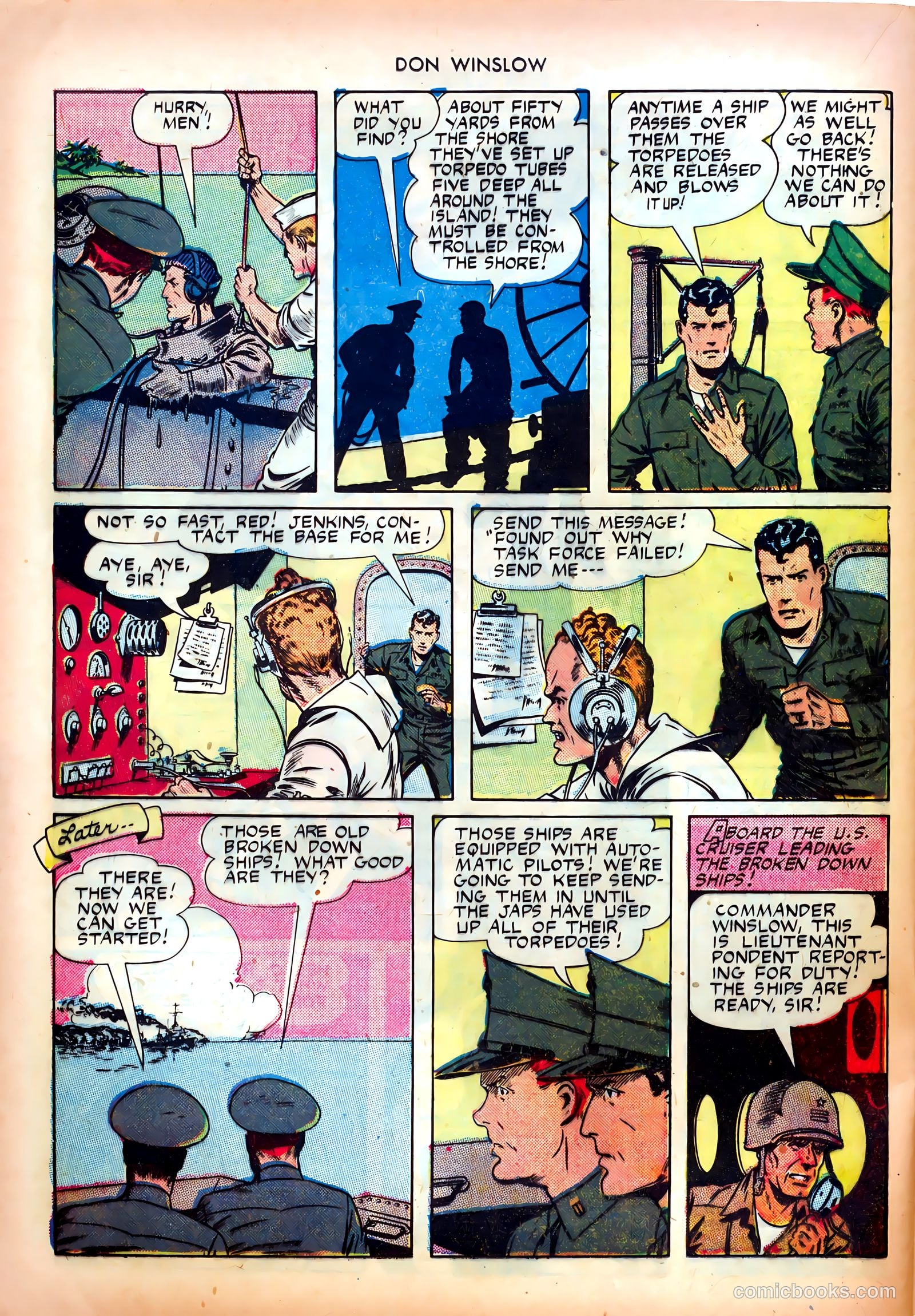 Don Winslow of the Navy #27 (1945) — page 23 of 35
