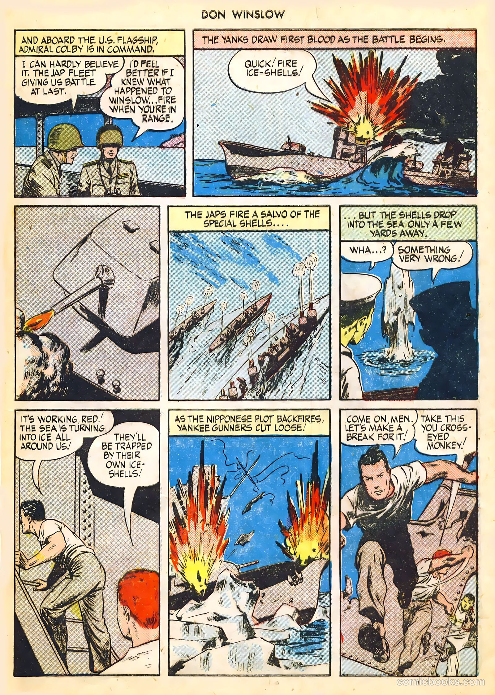 Don Winslow of the Navy #28 (1945) — page 9 of 36