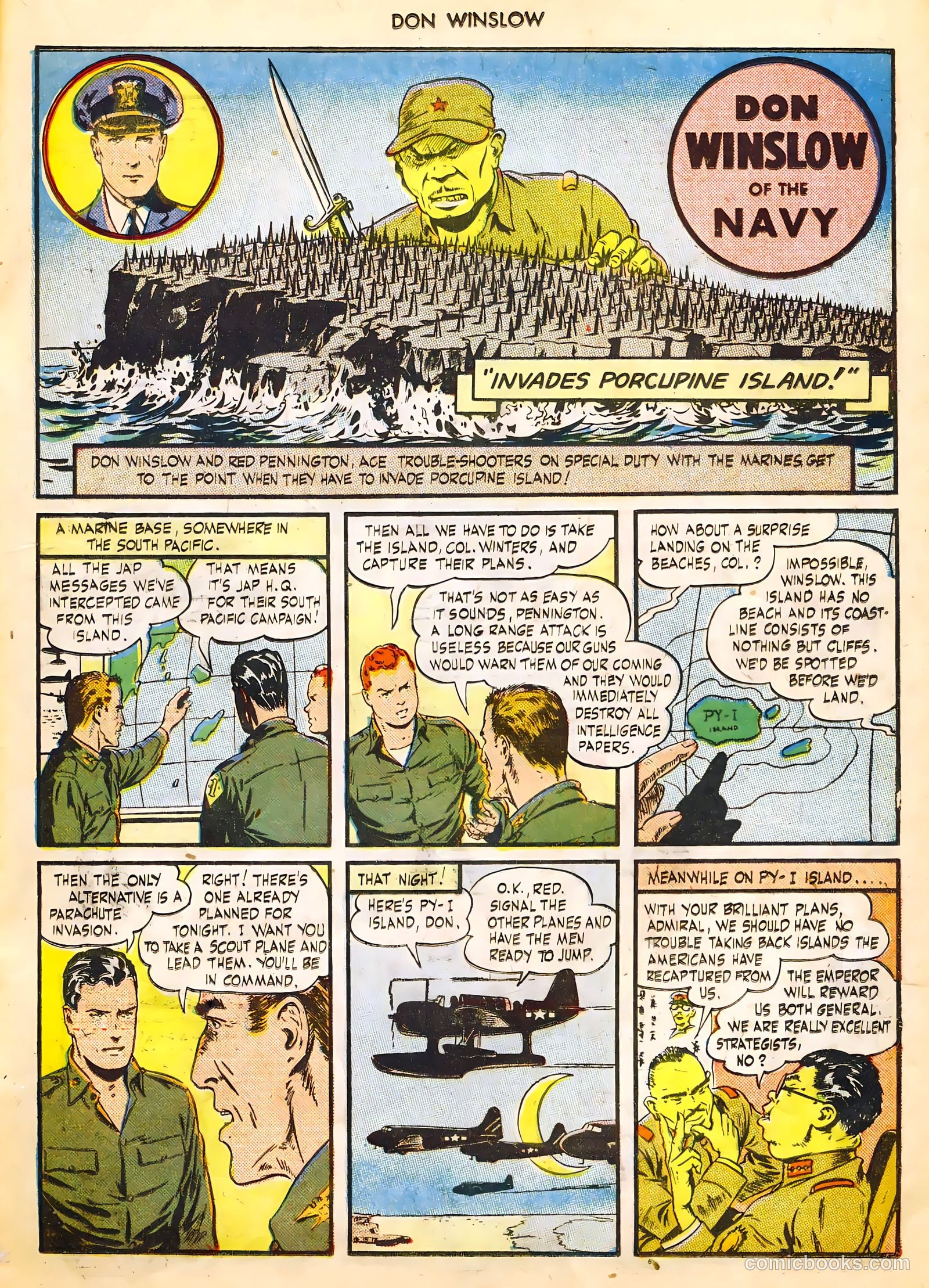 Don Winslow of the Navy #28 (1945) — page 15 of 36
