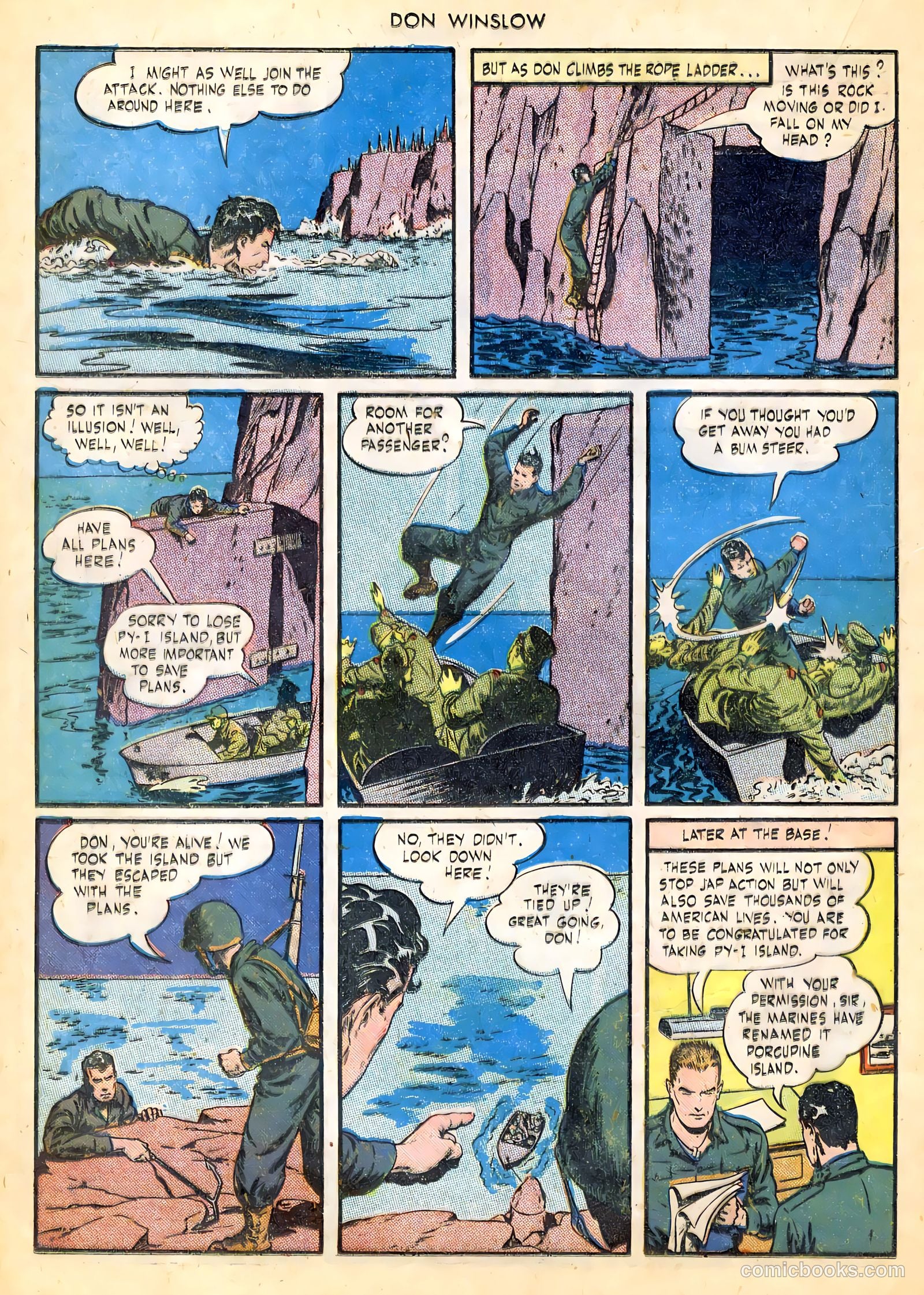 Don Winslow of the Navy #28 (1945) — page 20 of 36