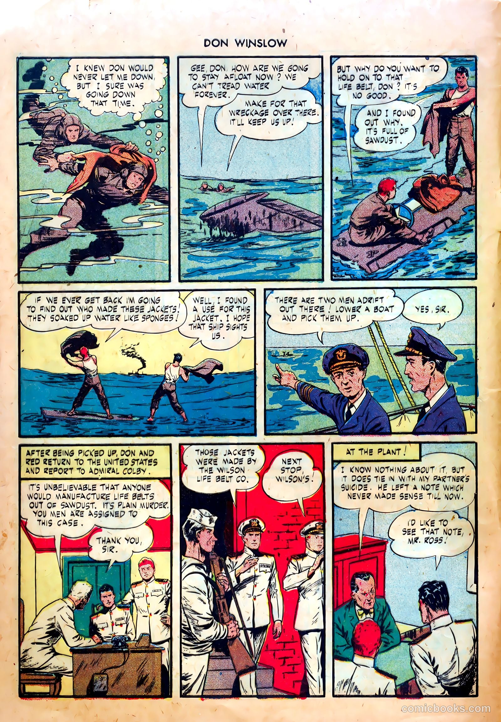 Don Winslow of the Navy #29 (1945) — page 8 of 36