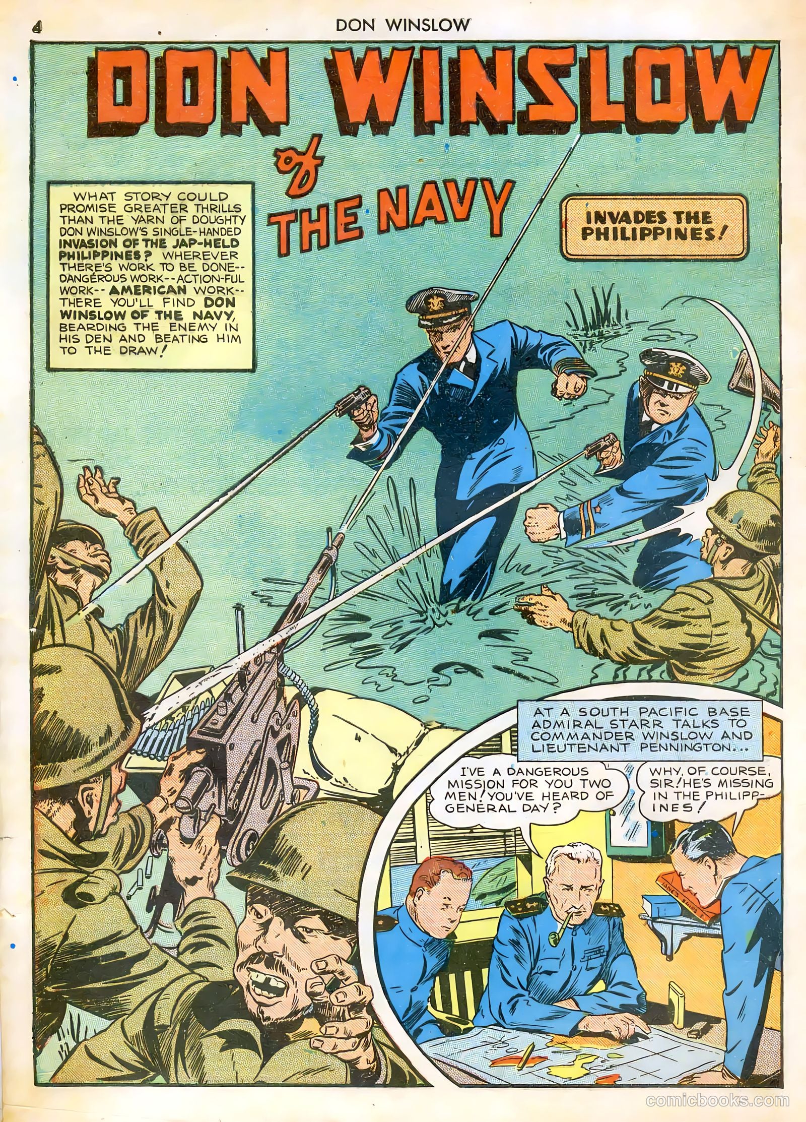 Don Winslow of the Navy #3 (1943) — page 4 of 68