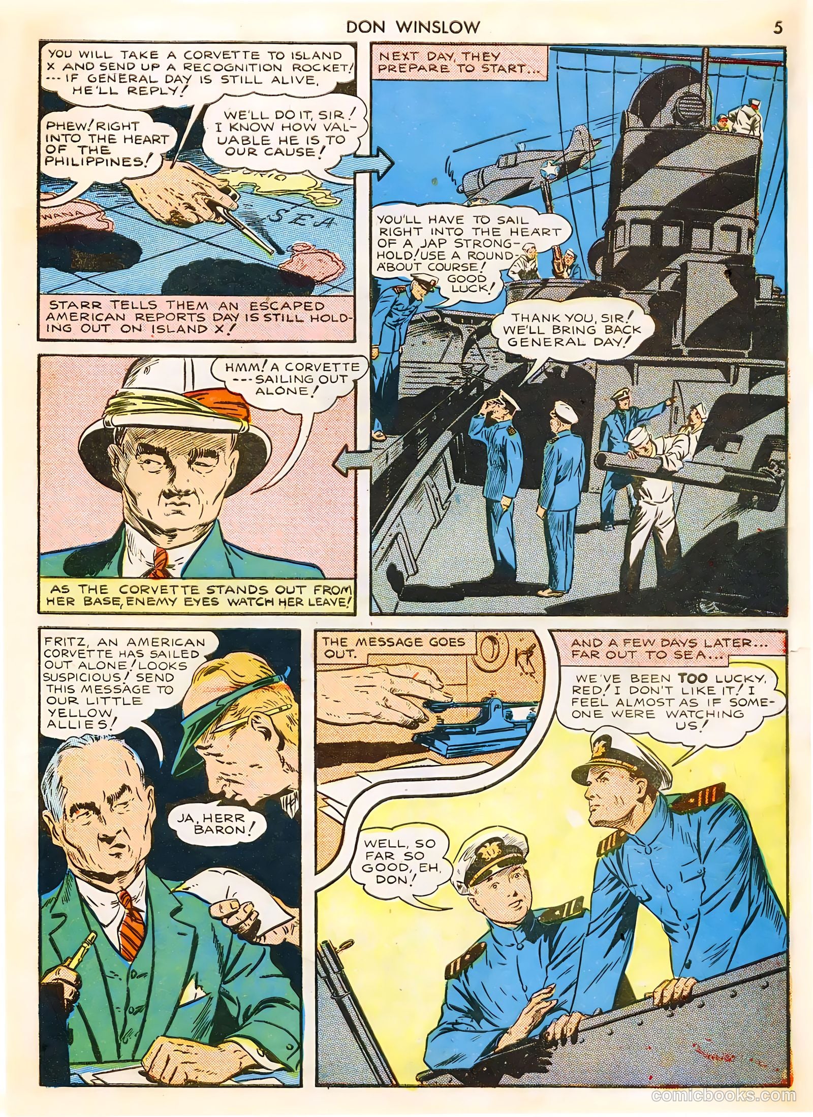 Don Winslow of the Navy #3 (1943) — page 5 of 68