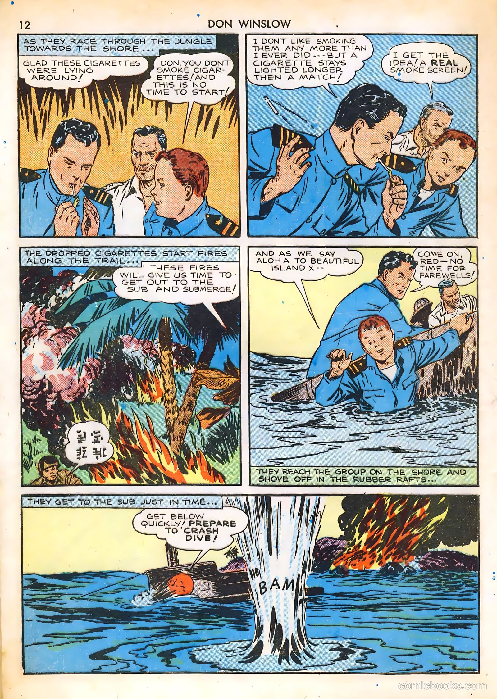 Don Winslow of the Navy #3 (1943) — page 12 of 68