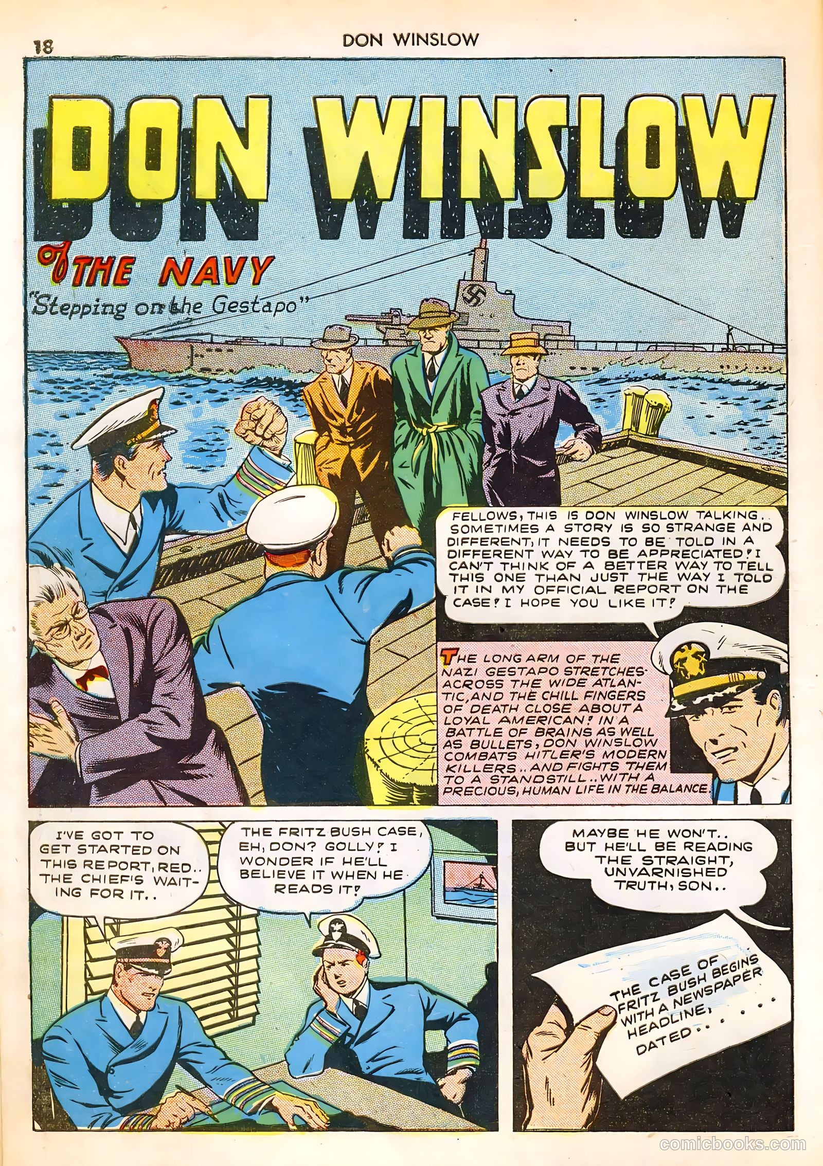 Don Winslow of the Navy #3 (1943) — page 18 of 68