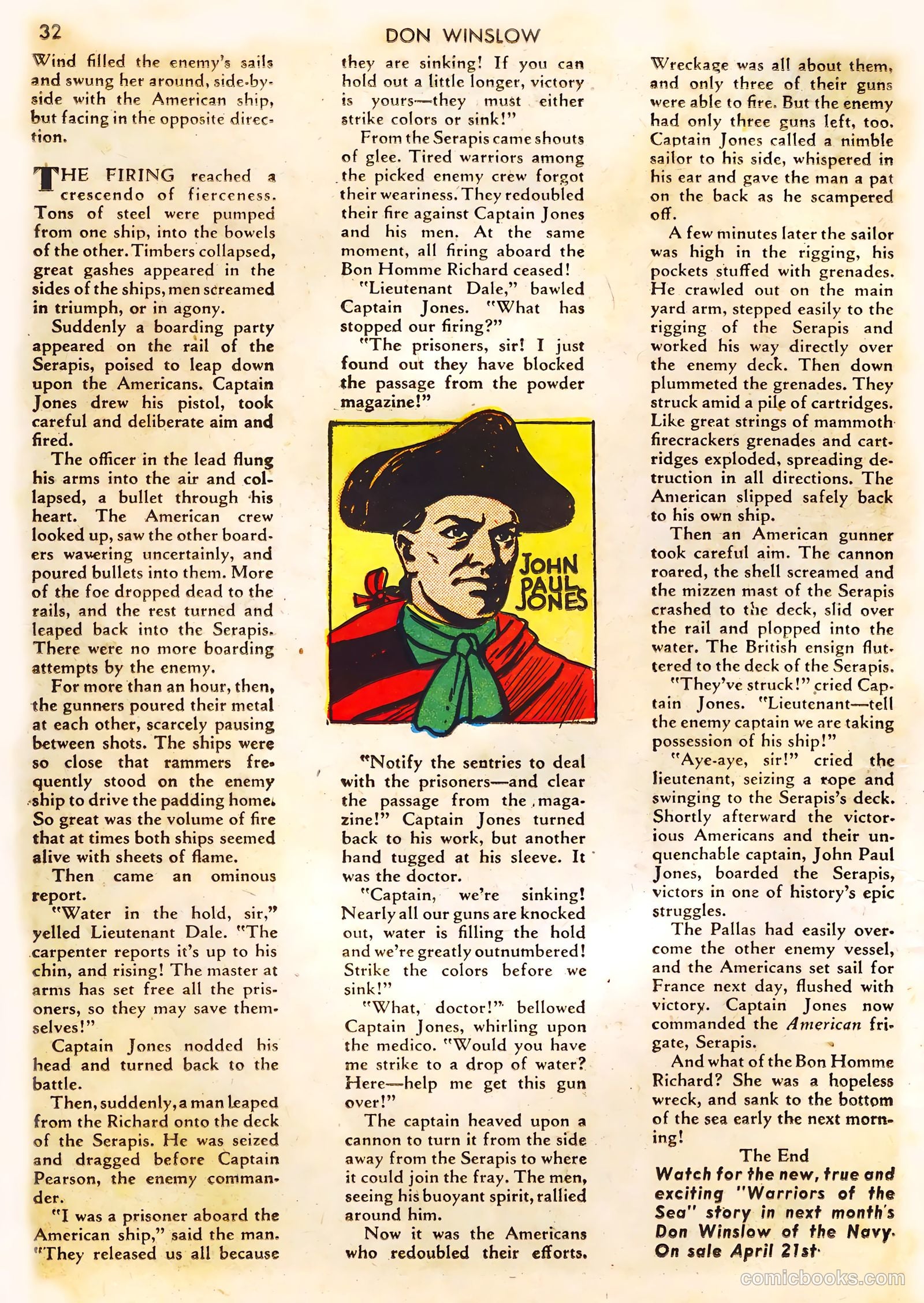 Don Winslow of the Navy #3 (1943) — page 32 of 68