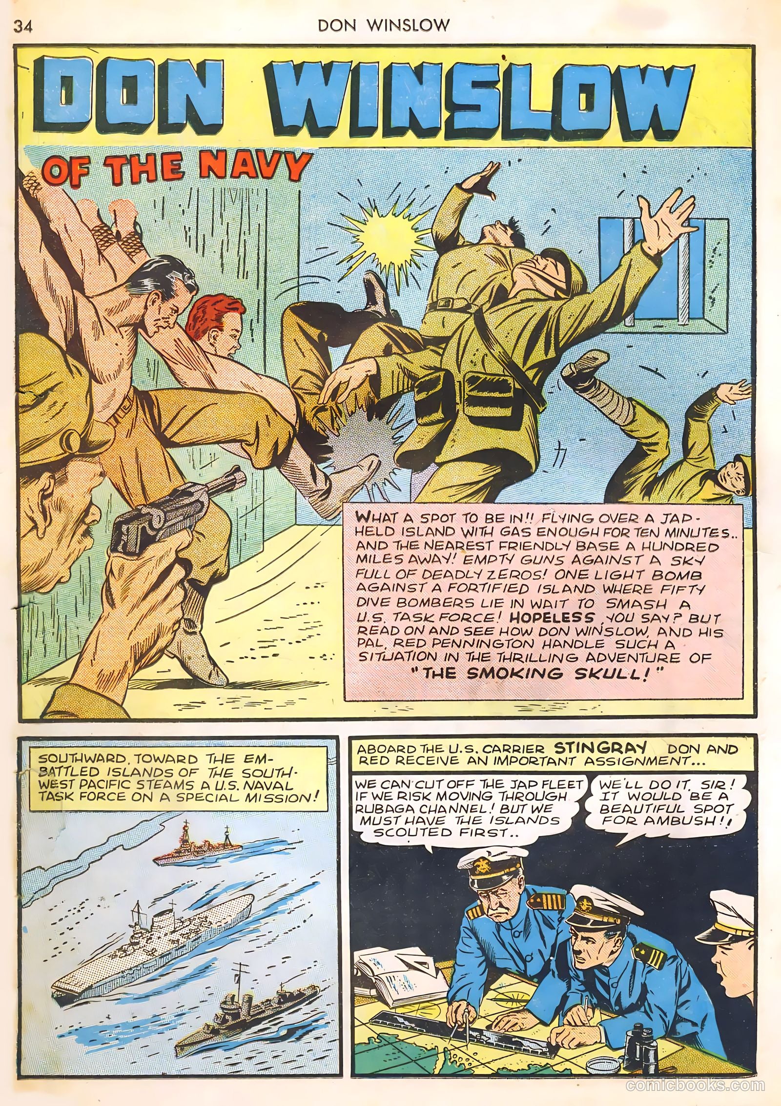 Don Winslow of the Navy #3 (1943) — page 34 of 68