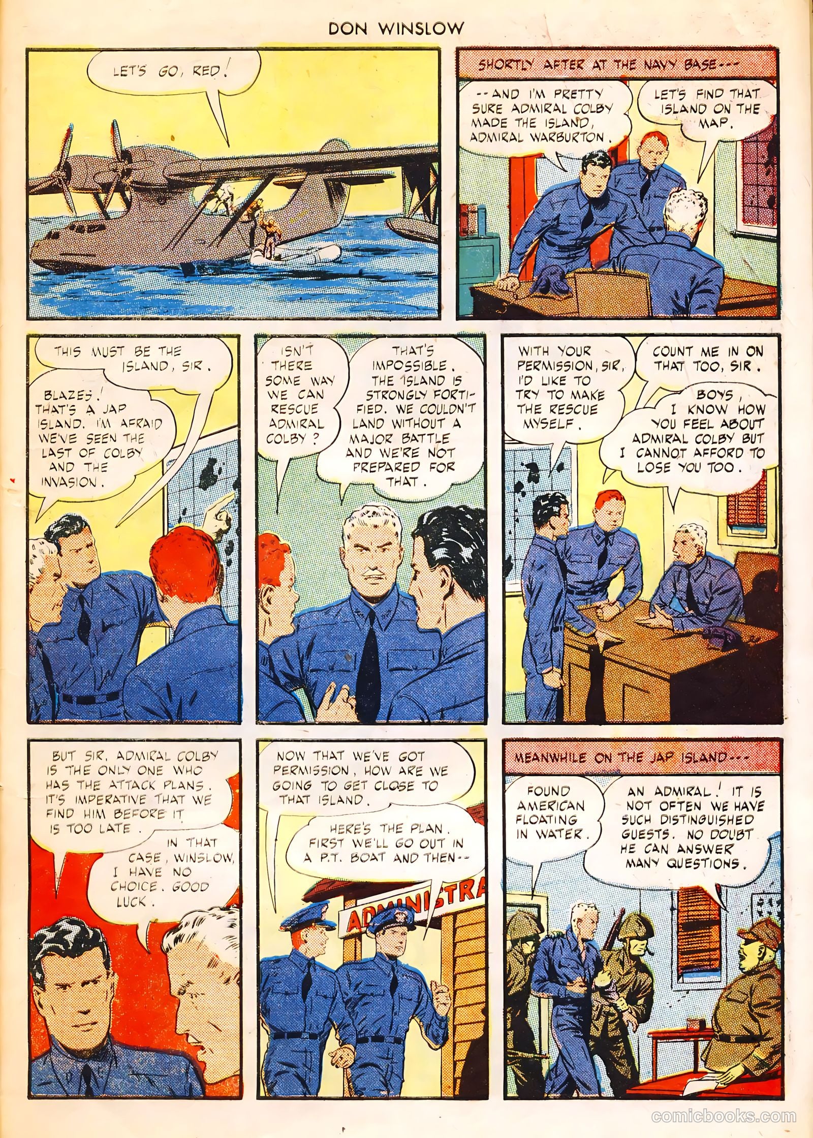Don Winslow of the Navy #30 (1945) — page 7 of 36