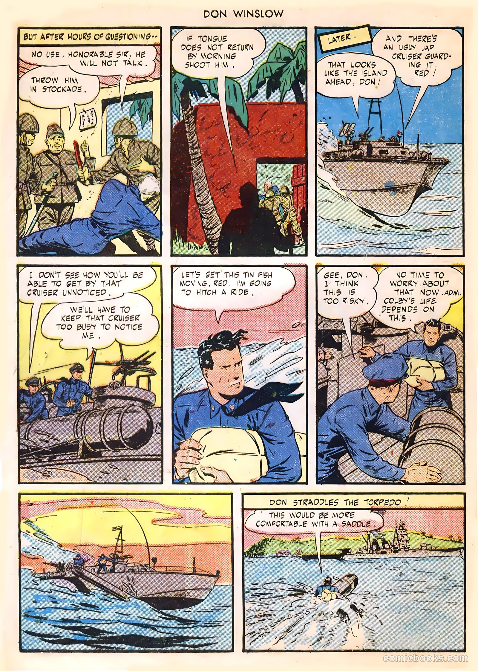 Don Winslow of the Navy #30 (1945) — page 8 of 36