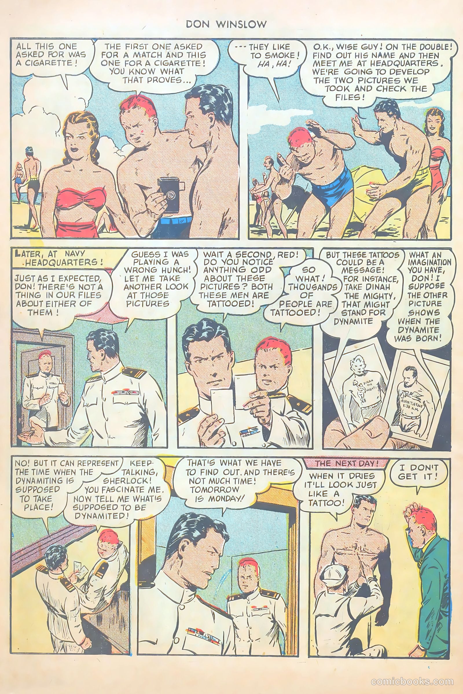 Don Winslow of the Navy #31 (1946) — page 6 of 36