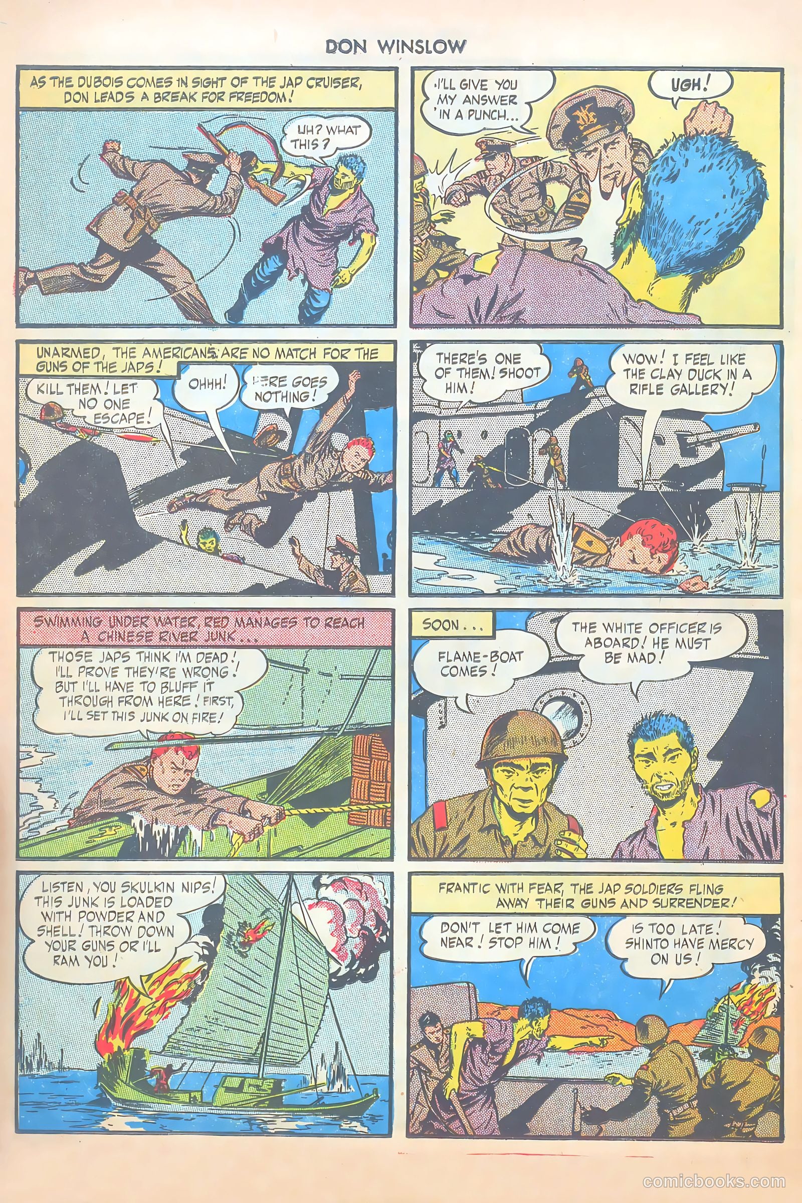 Don Winslow of the Navy #31 (1946) — page 18 of 36